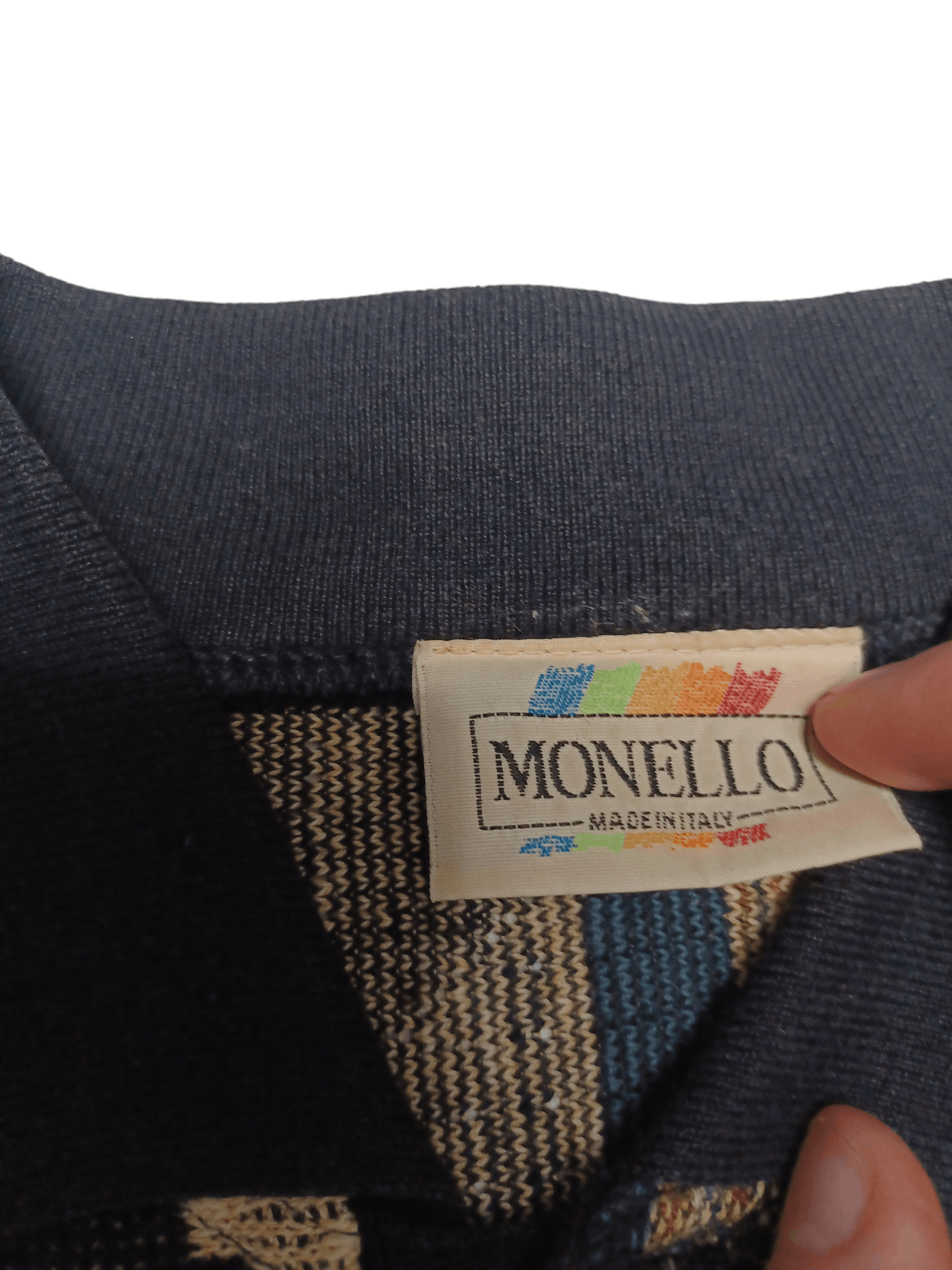 Vintage Coogi Style Vintage Knit Quarter 1/4 Button Knitted Sweater Size US M / EU 48-50 / 2 - 4 Thumbnail