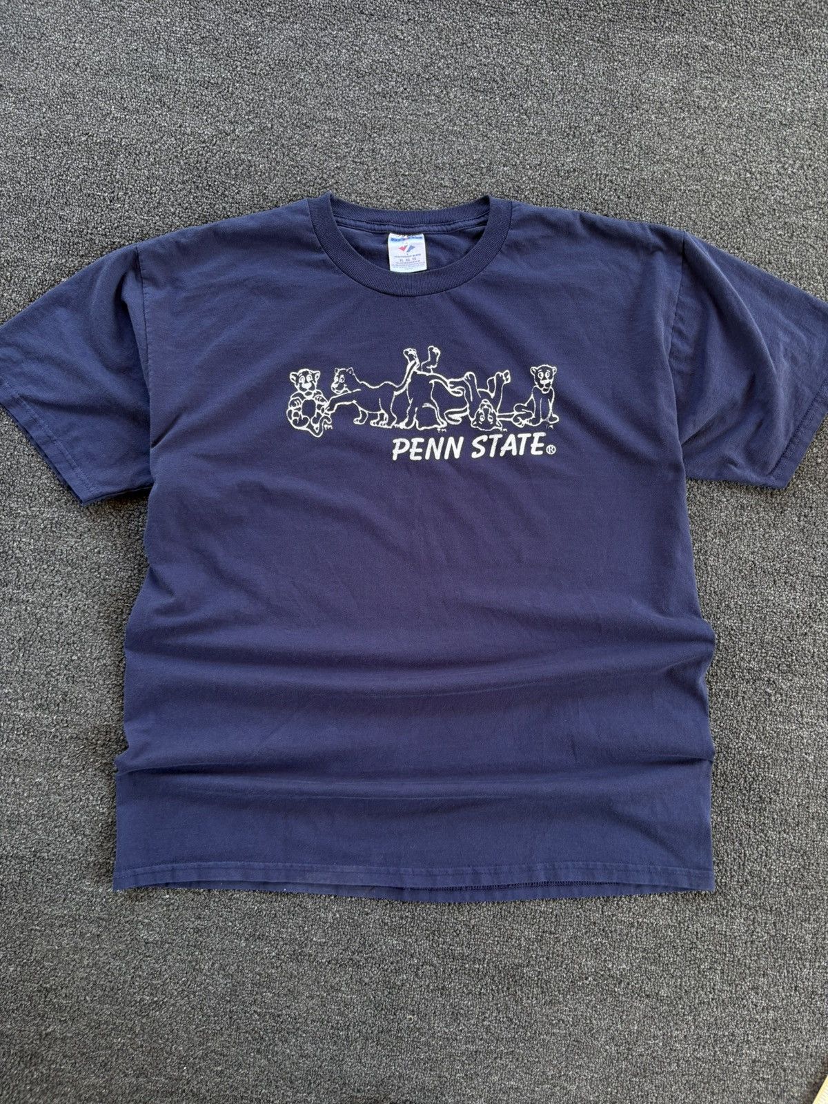 Jerzees Vintage Rare Penn State University nittany lions Tee Size US XL / EU 56 / 4 - 1 Thumbnail