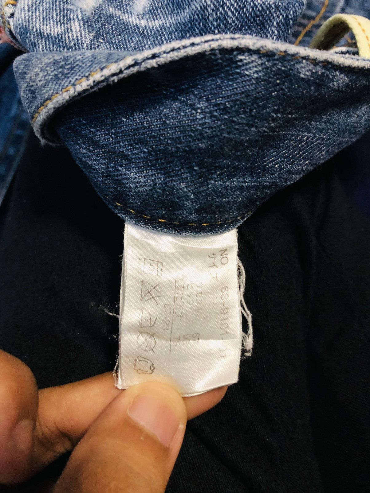 Japanese Brand × Jean Authentic Style Double Waist (1) Size US 34 / EU 50 - 11 Thumbnail