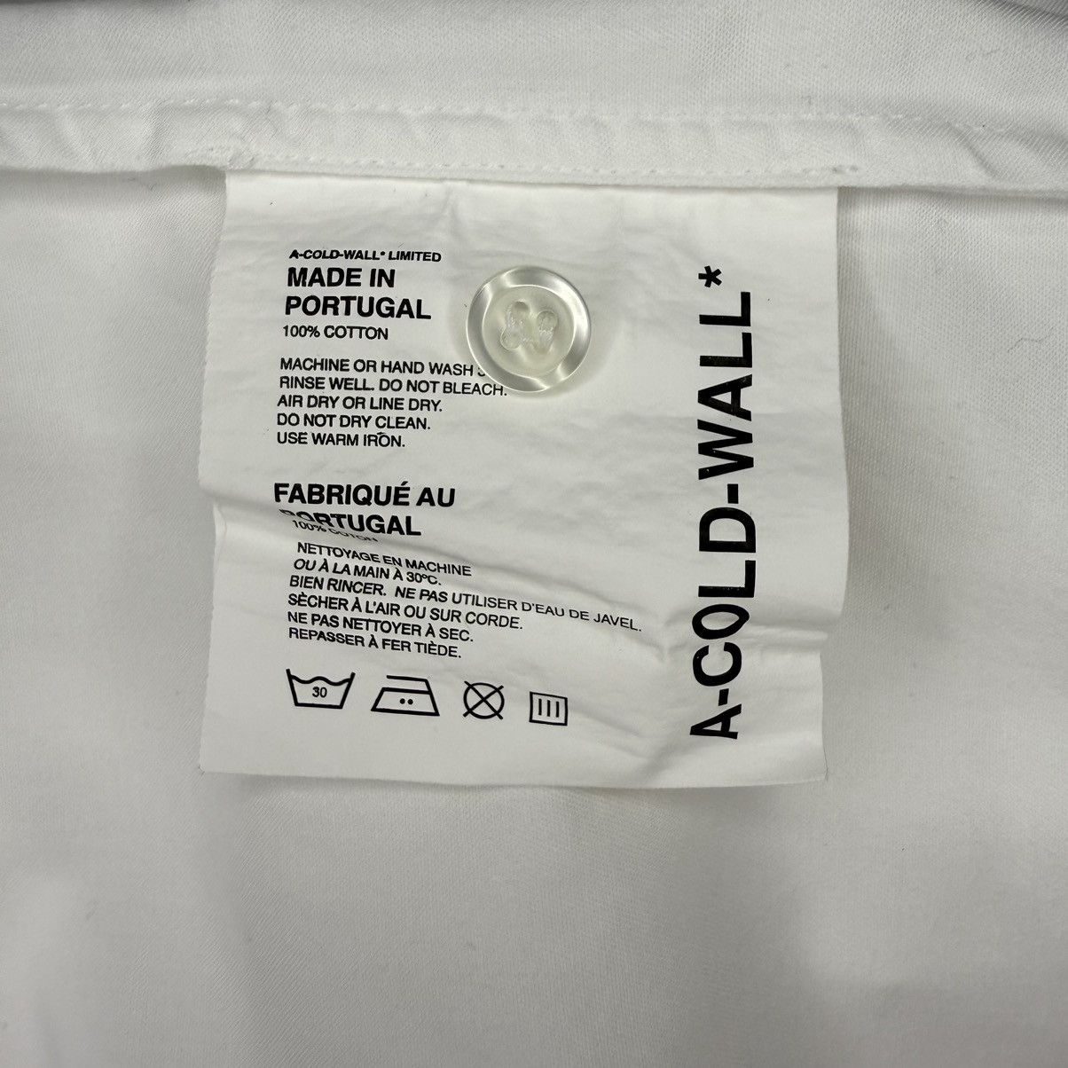 A-COLD-WALL* A-Cold-Wall* ACW Button Down Shirt Size US L / EU 52-54 / 3 - 7 Thumbnail