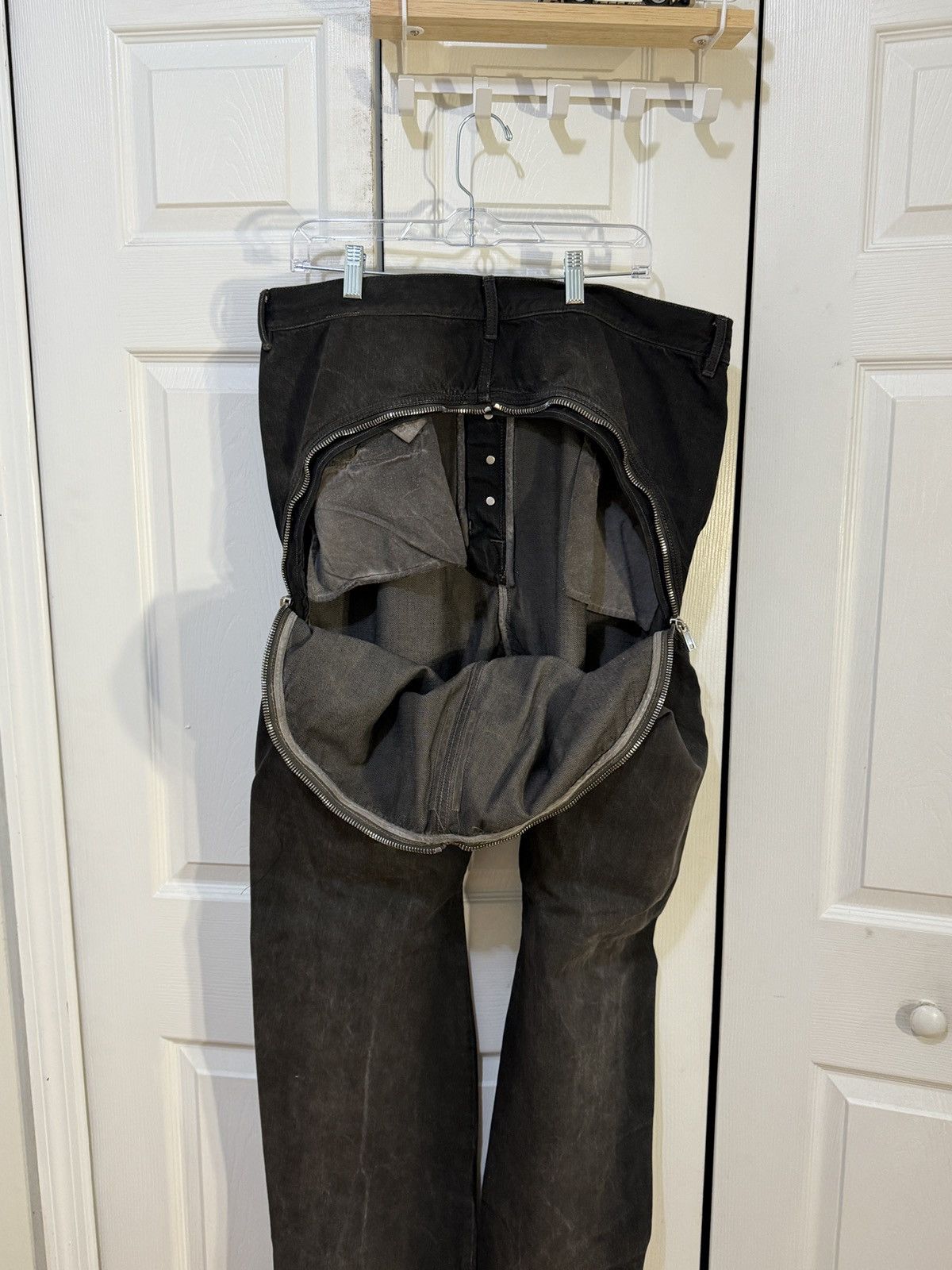 Rick Owens Drkshdw Rick Owens DRK Bolan banana cut jean Size US 38 / EU 54 - 6 Thumbnail
