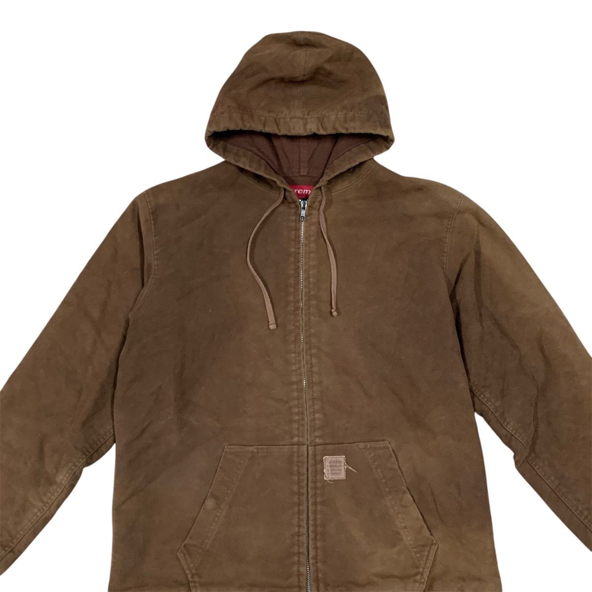Supreme Vtg Supreme Moleskin Sun Faded AW2004 Worker Jacket Size US L / EU 52-54 / 3 - 2 Thumbnail