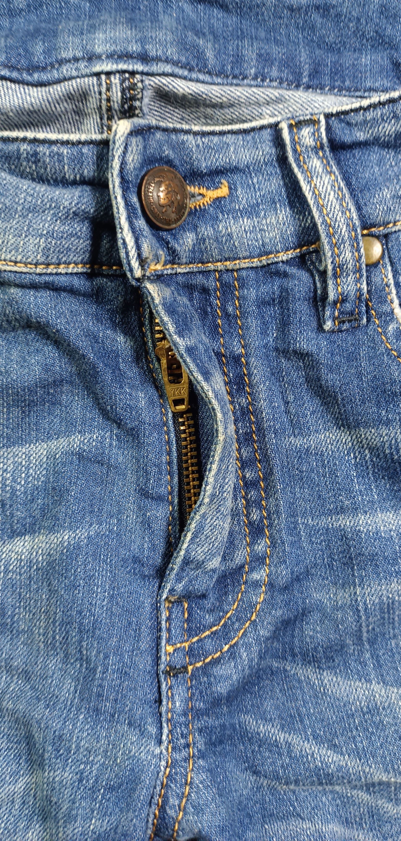 Diesel Vintage Super Flare🔥Diesel YBO Flare Distressed Denim Size US 31 - 12 Thumbnail