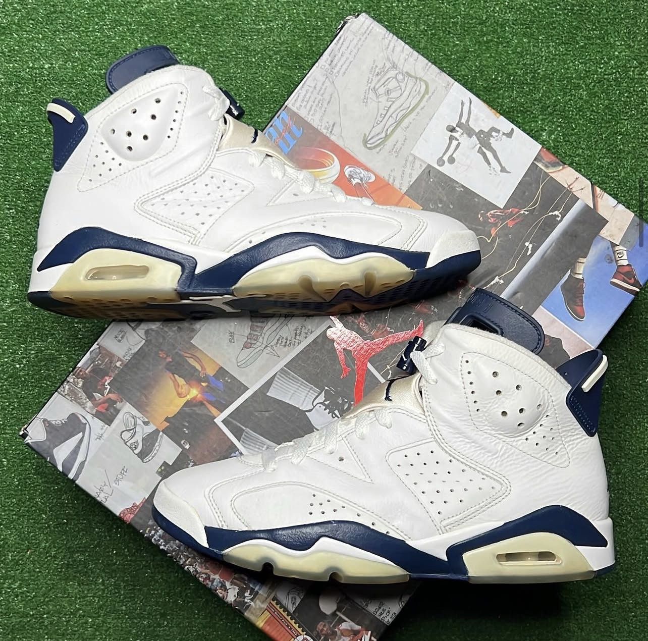 Jordan Brand Air Jordan 6 Retro ‘Midnight Navy’ 2022 Size US 8.5 / EU 41-42 - 1 Thumbnail