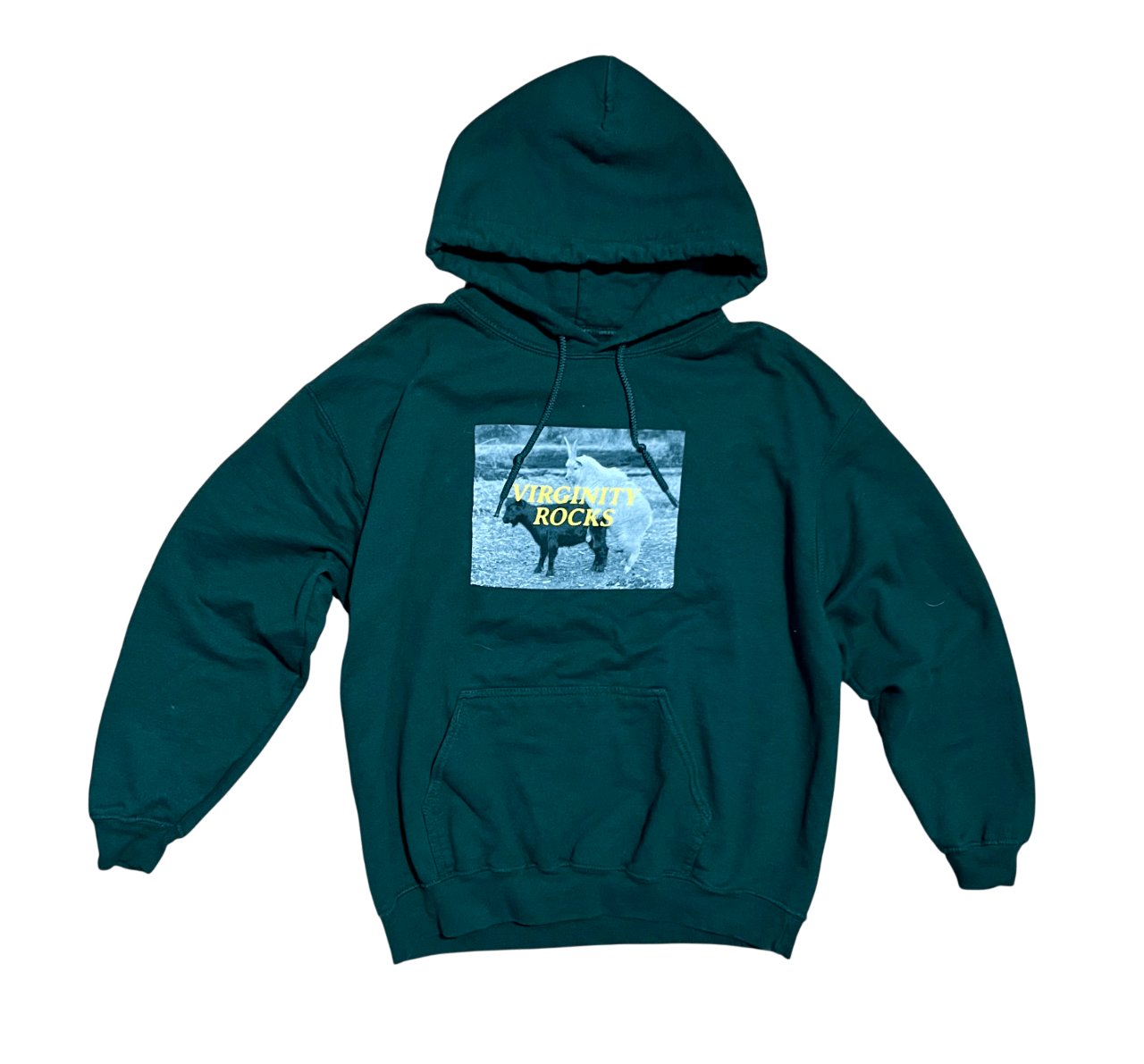 Danny Duncan Virginity Rocks Goats Danny Duncan Green Hoodie Sweatshirt Size US L / EU 52-54 / 3 - 1 Thumbnail