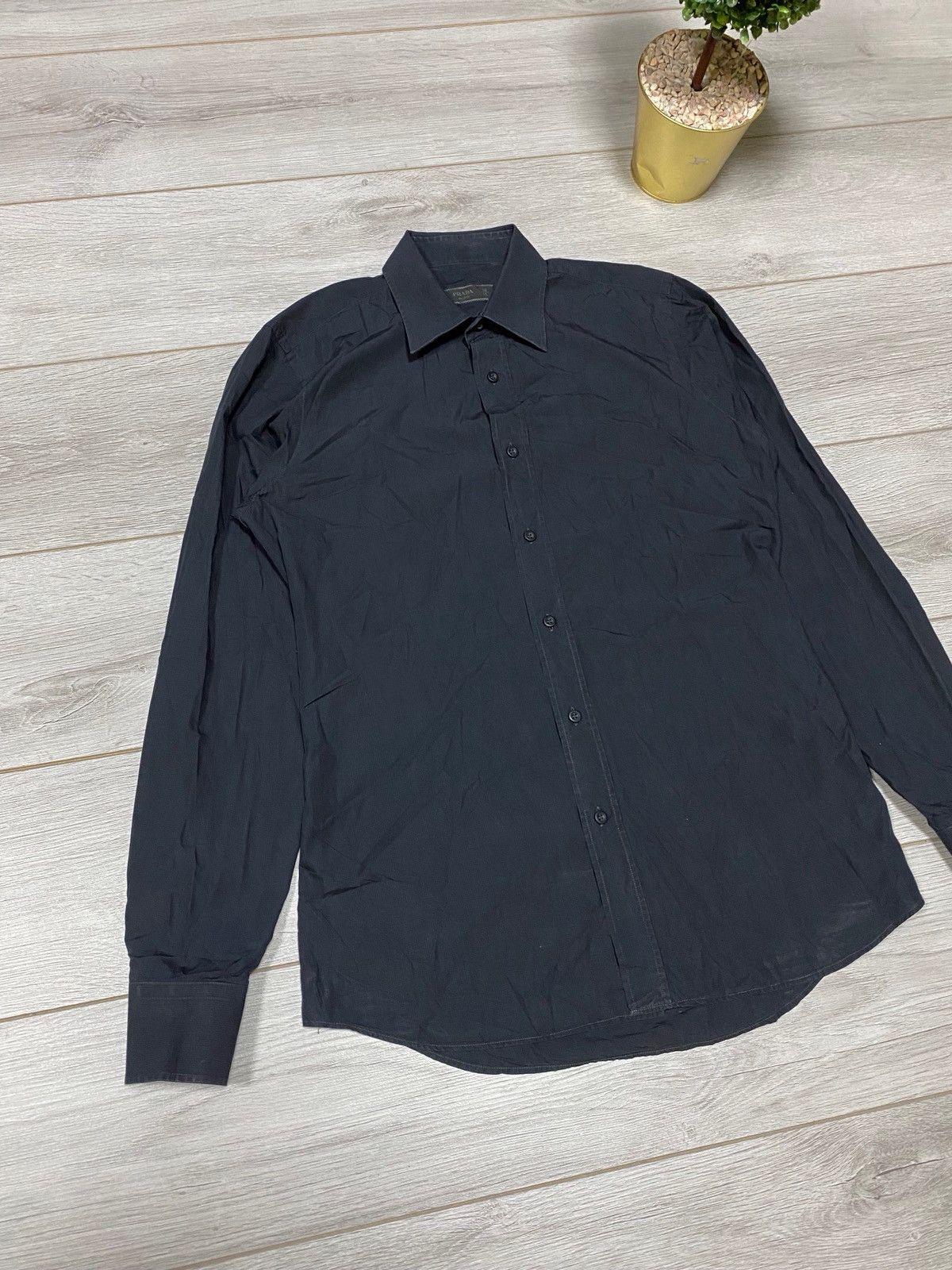 Prada Prada milano vintage shirt buttons Size US M / EU 48-50 / 2 - 1 Thumbnail