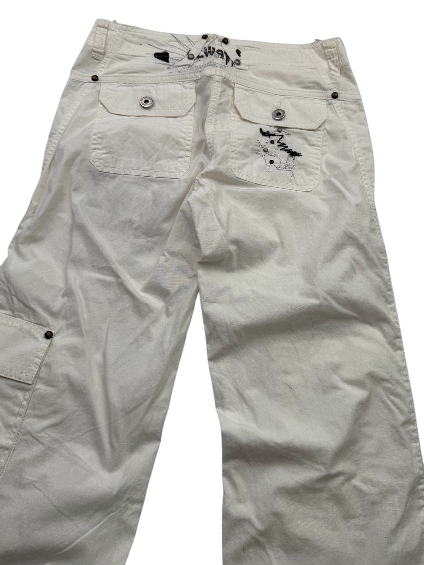 Japanese Brand Y2K Cargo Pants W27(V9) Size 25" / US 0 / IT 36 - 7 Thumbnail