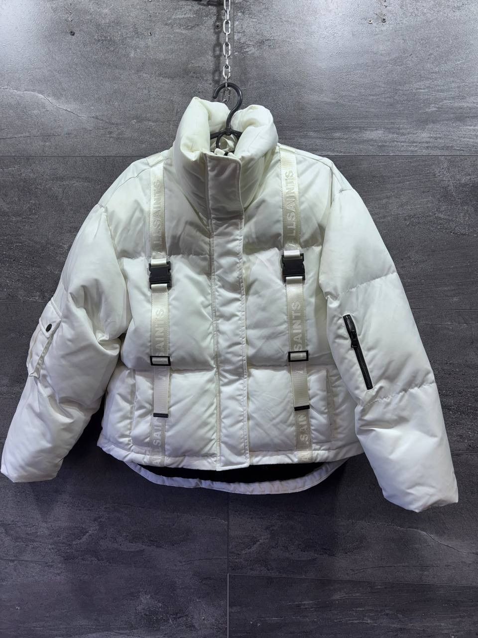 Allsaints Allsaints Luna Quilted Relaxed Fit Puffer Jacket Size S Size S / US 4 / IT 40 - 1 Thumbnail