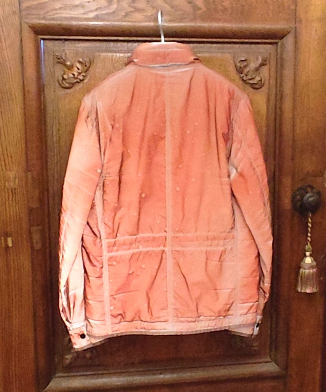 Stone Island Rare Red/Orange "Liquid Reflective" Jacket - Size: M - SS12 Size US M / EU 48-50 / 2 - 3 Thumbnail