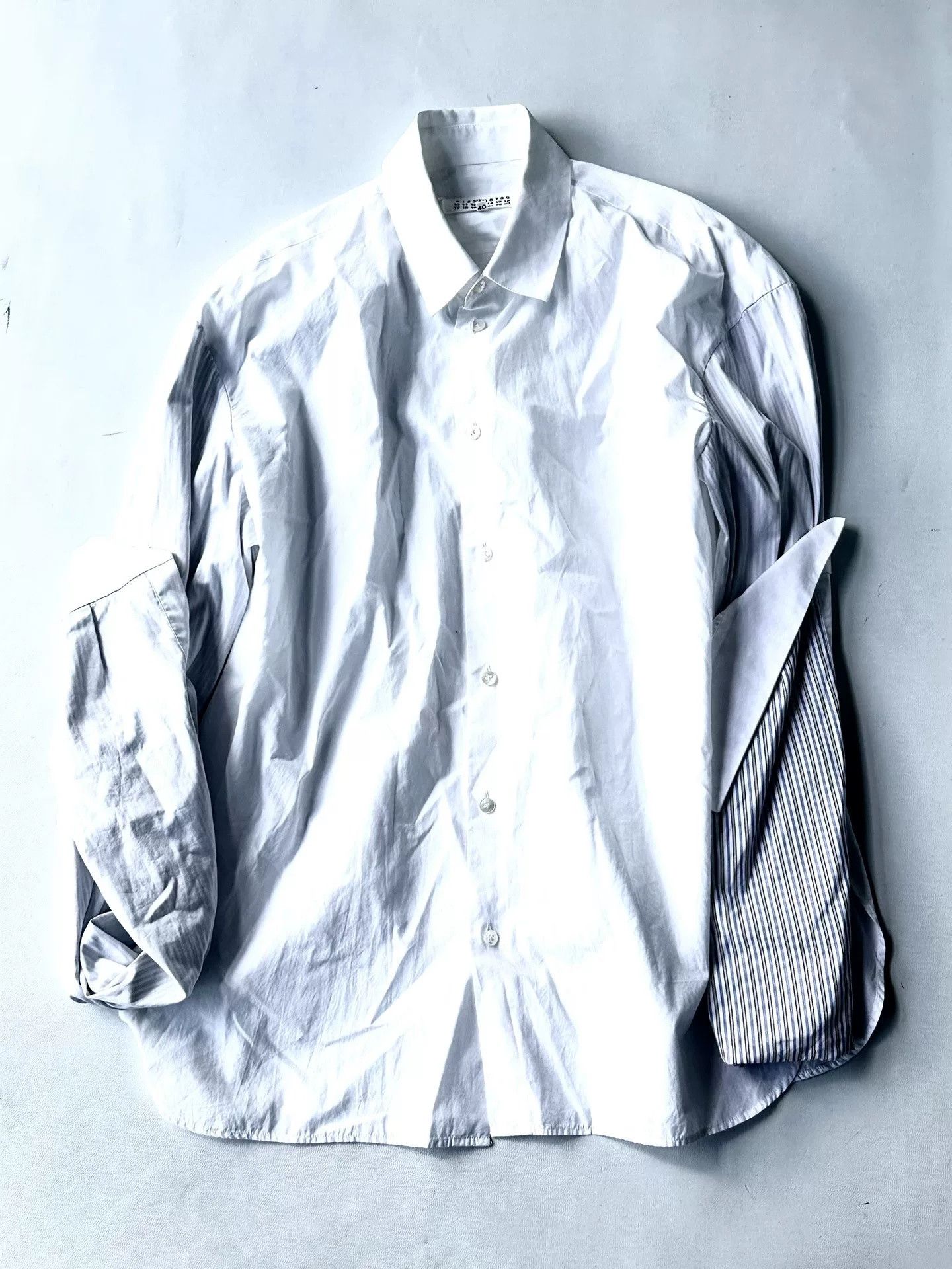 Maison Margiela Maison Margiela Shirt Knit Two-Piece Size US XXS / EU 40 - 1 Thumbnail