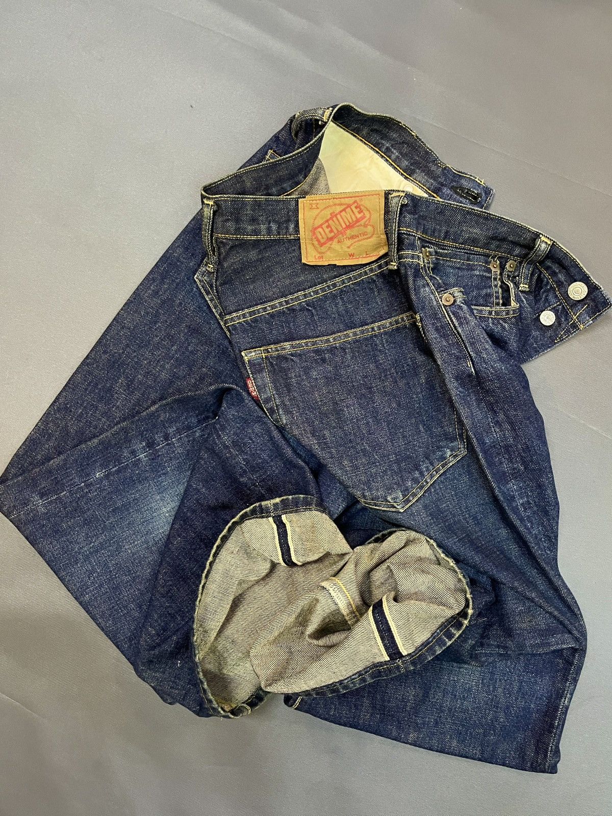 Denime × Japanese Brand DENIME SELVEDGE JEANS Size US 31 - 6 Thumbnail