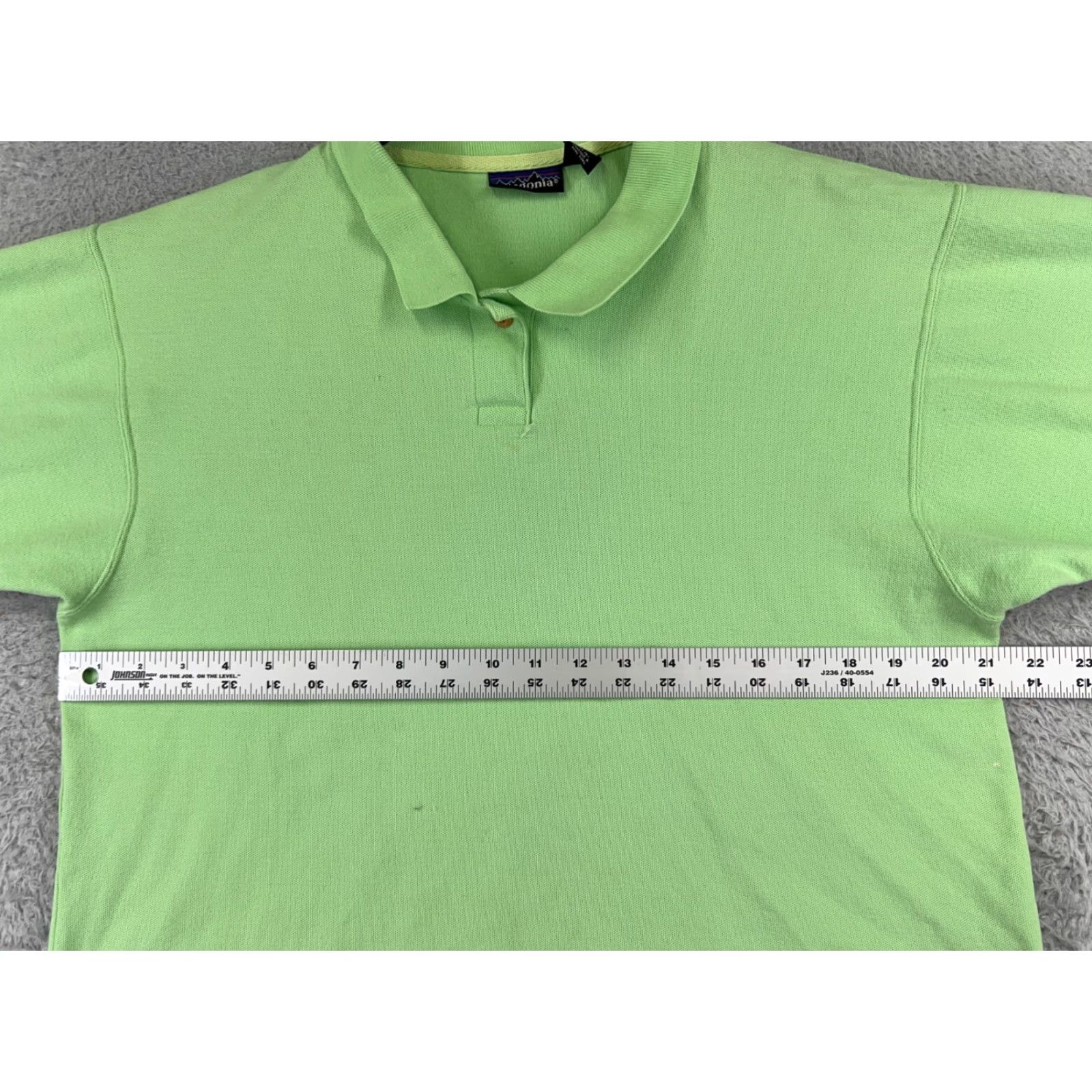 Patagonia Patagonia Polo Shirt Womens Large Green 100% Cotton Knit Crop Read Polo Shirt Women Green 100% Cotton Knit Cropped Polo Mens? Size L / US 10 / IT 46 - 7 Thumbnail