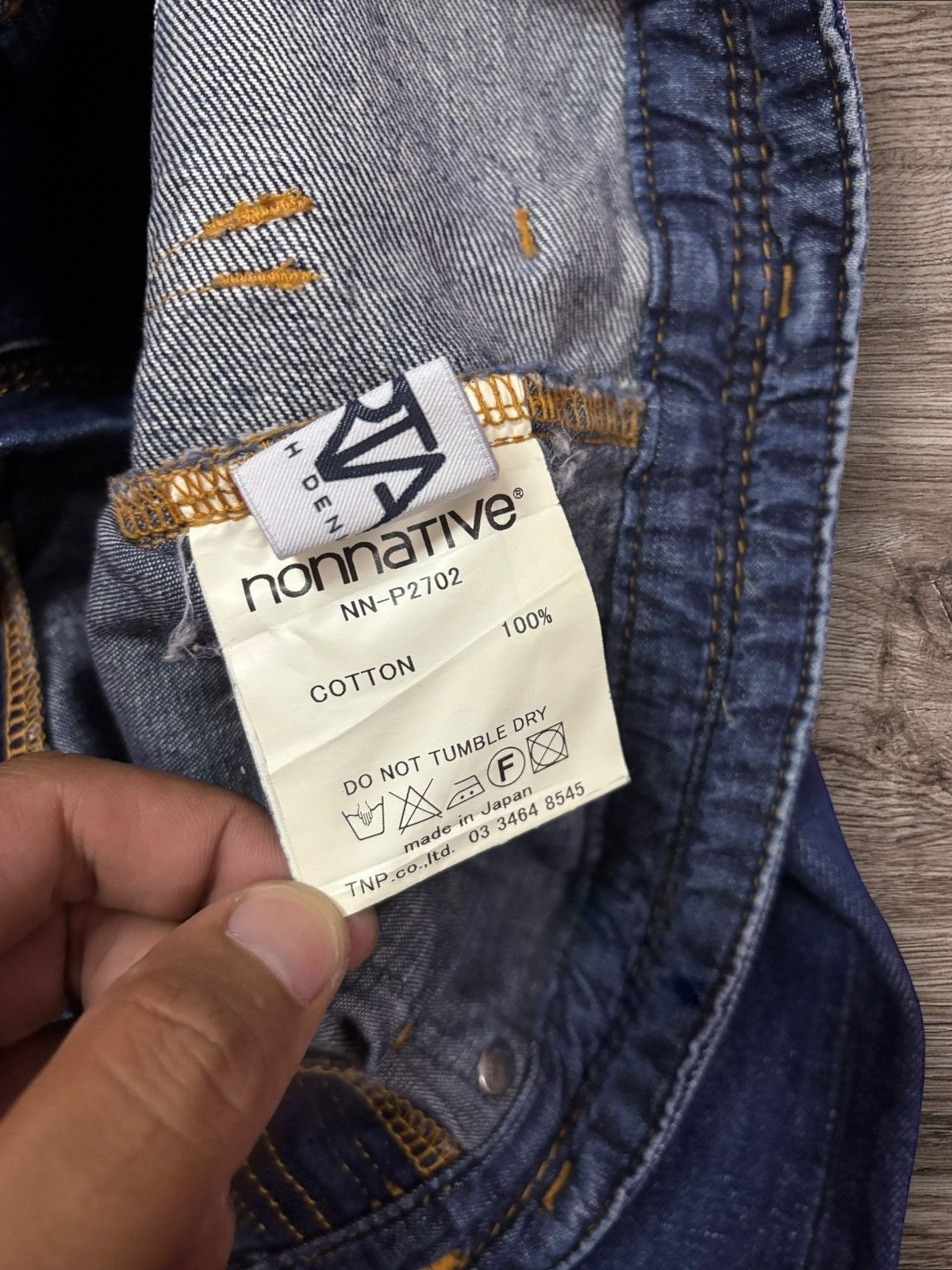 Nonnative Vtg Nonnative Japan Undercover Style Jeans Size US 30 / EU 46 - 8 Thumbnail