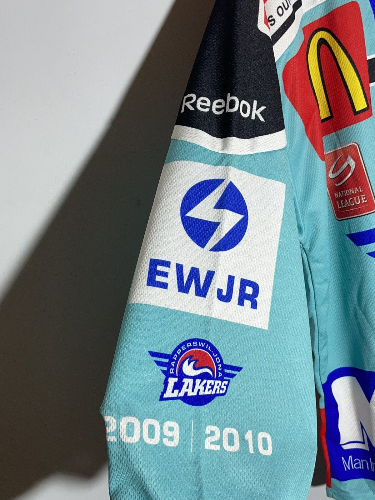 NHL SC Rapperswil Jona Lakers 2009/10 Blue Ice Hockey Size US L / EU 52-54 / 3 - 3 Thumbnail