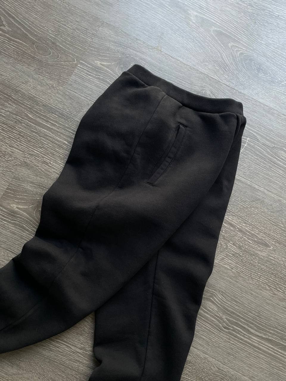 Acne Studios 2014 Avant Garde Weld Fleece Black Sweatpants