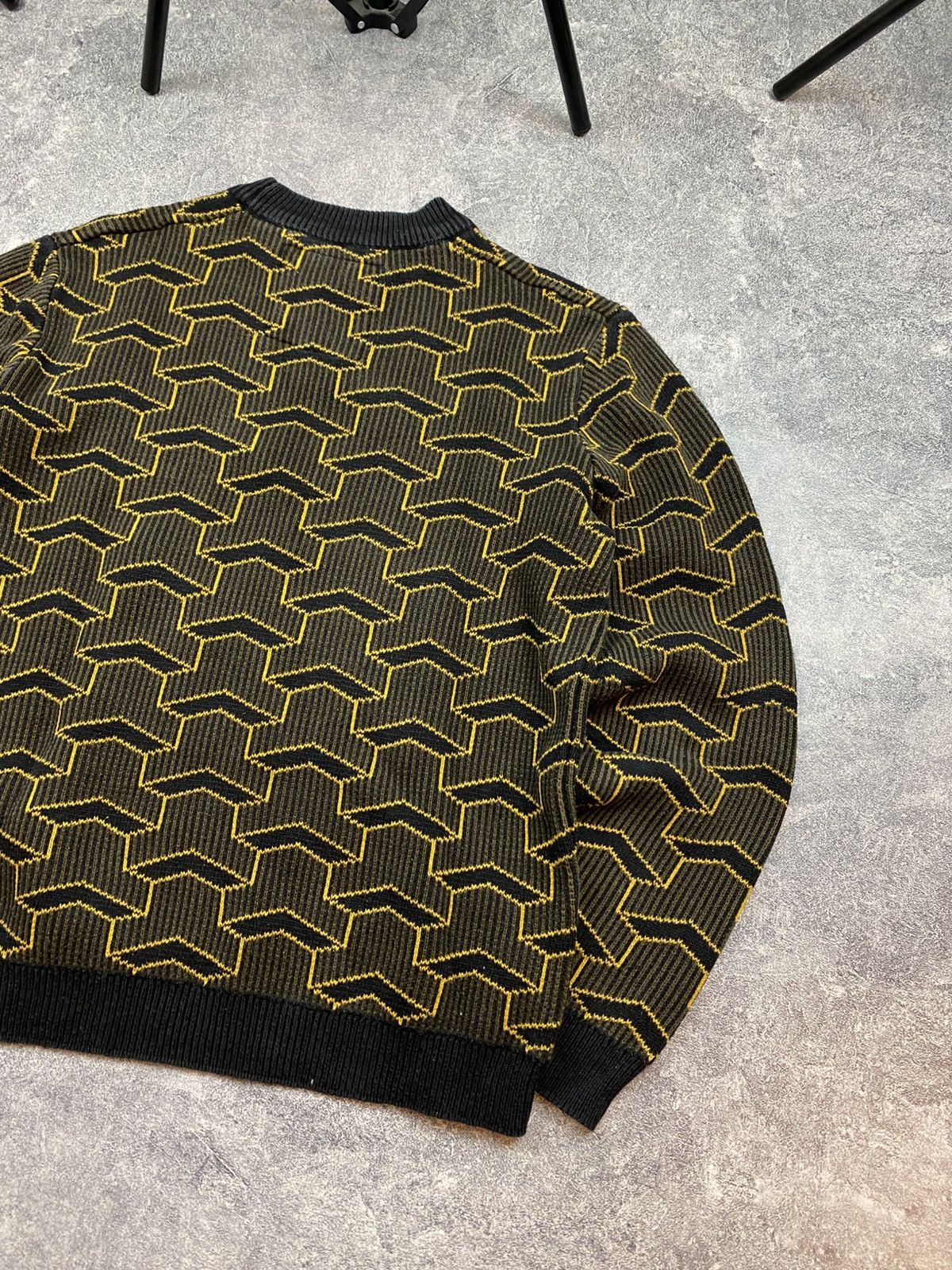 Diesel Y2K Diesel style Knit Faded Ribbed Vintage Sweater Size US M / EU 48-50 / 2 - 7 Thumbnail