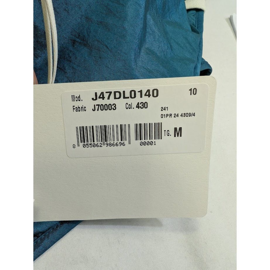 Jil Sander o1rshd1 CC20 Short Sleeve Shirt in Blue Size US M / EU 48-50 / 2 - 16 Thumbnail