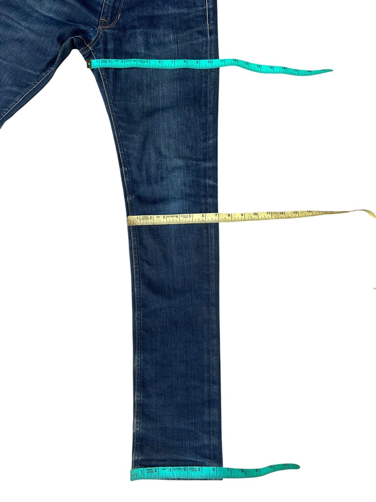 April 77 2001 April 77 Joey Distressed Fade Stretch Denim Jeans Size US 30 / EU 46 - 3 Thumbnail