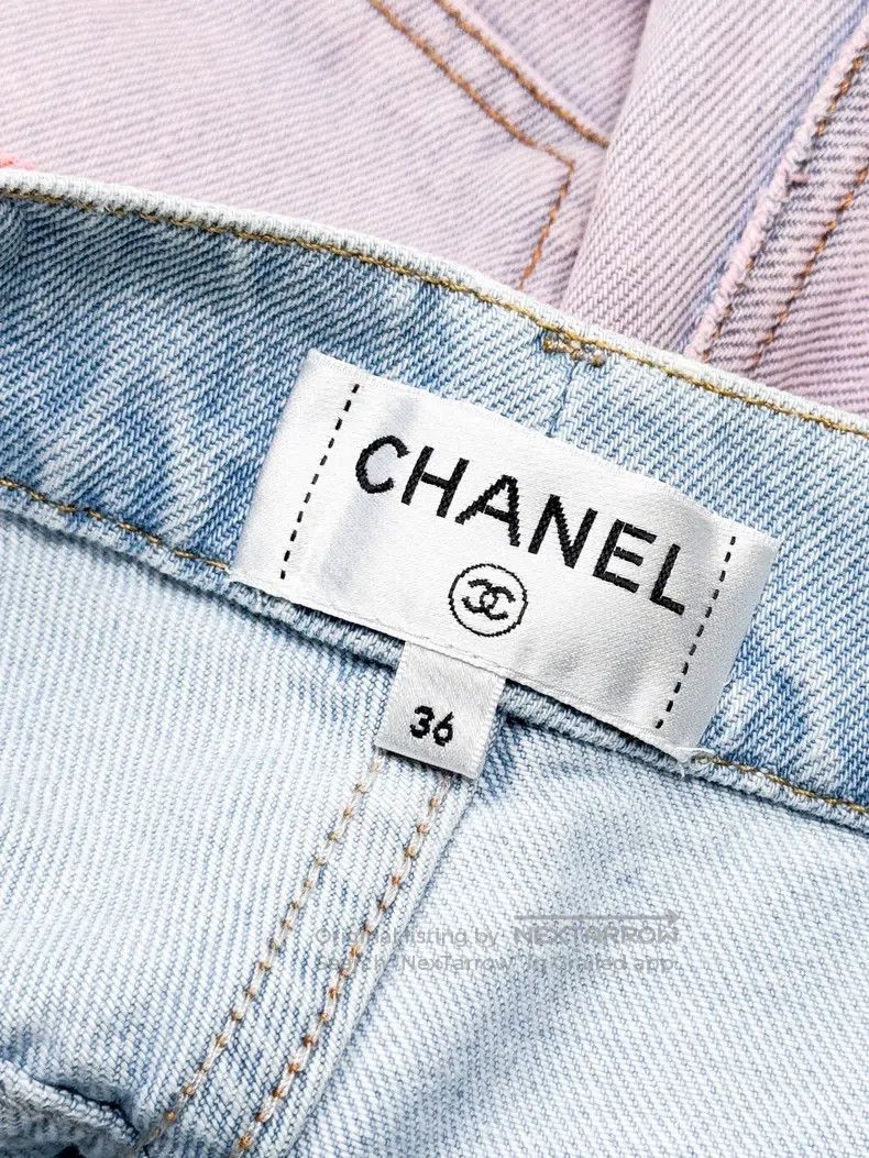 Chanel Chanel 24C Spring and Summer Show Pink Gradient Blue Blush Size 24" / US 00 / IT 34 - 6 Thumbnail
