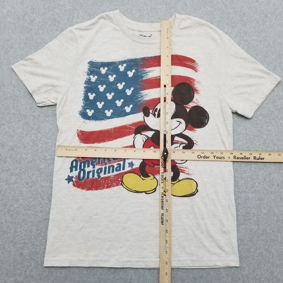 Disney Disney Mickey Mouse Shirt Men Small Flag American Original Size US S / EU 44-46 / 1 - 4 Thumbnail