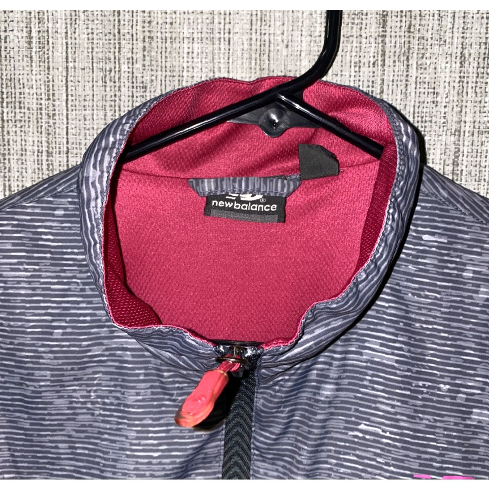 New Balance New Balance Women Gray Polyester Full Zip Jacket Size M Size M / US 6-8 / IT 42-44 - 3 Thumbnail