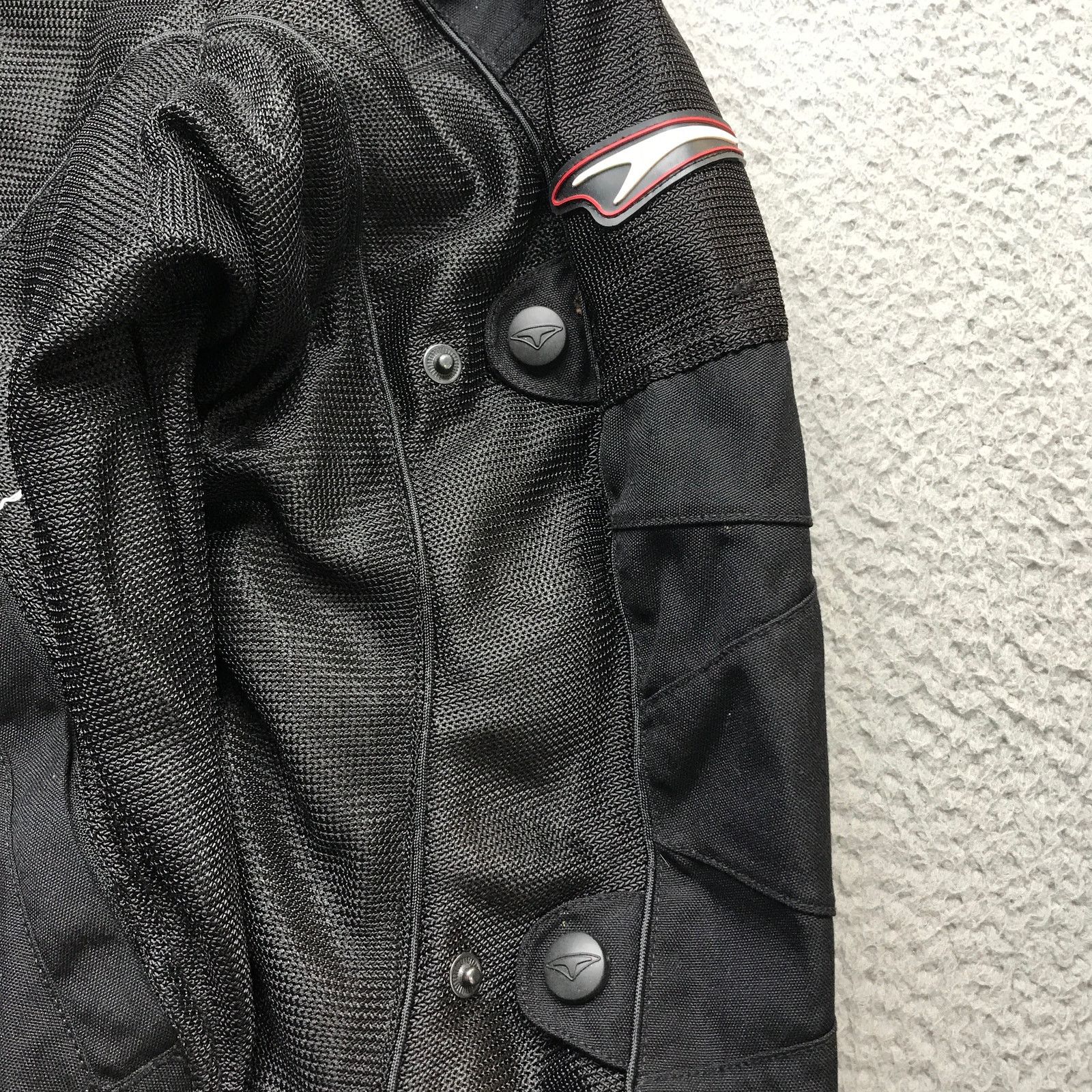 Other Teknic Mesh Lined Motorcycle Jacket Mens 46/56 XL Logo Black Size US XL / EU 56 / 4 - 11 Thumbnail