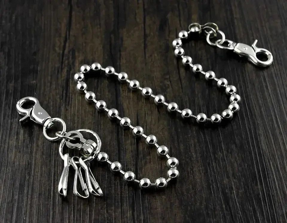 Jewelry Marble Link Wallet Chain Size ONE SIZE - 1 Thumbnail