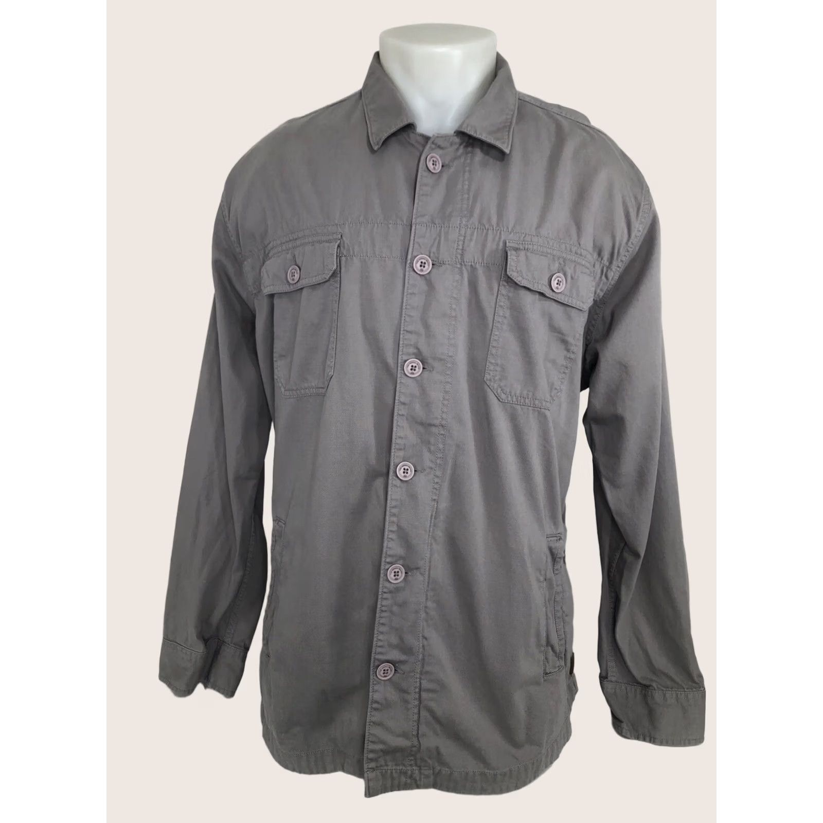 J Brand The Normal Brand Jacket Mens 2XL Grayish Field Chore Size US XXL / EU 58 / 5 - 1 Thumbnail