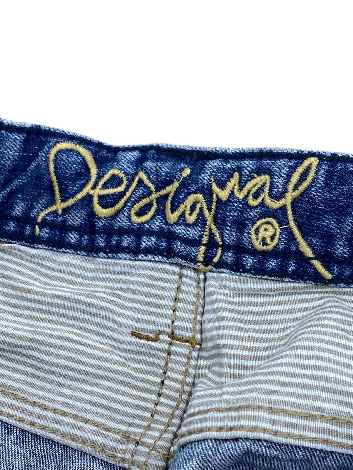 Desigual Desigual Brand Distressed Patchwork Style Loose Jeans Size US 34 / EU 50 - 14 Thumbnail