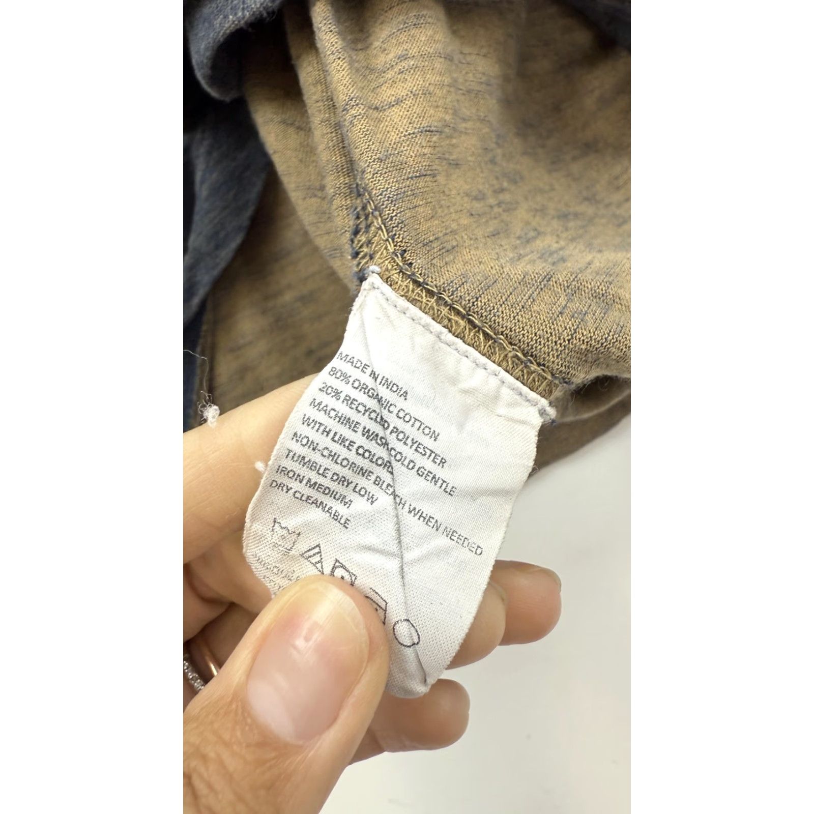 Prana prAna Shirt Mens M Gray Button-Up Casual Organic Cotton Recycled Polyester Blend Size US M / EU 48-50 / 2 - 6 Thumbnail