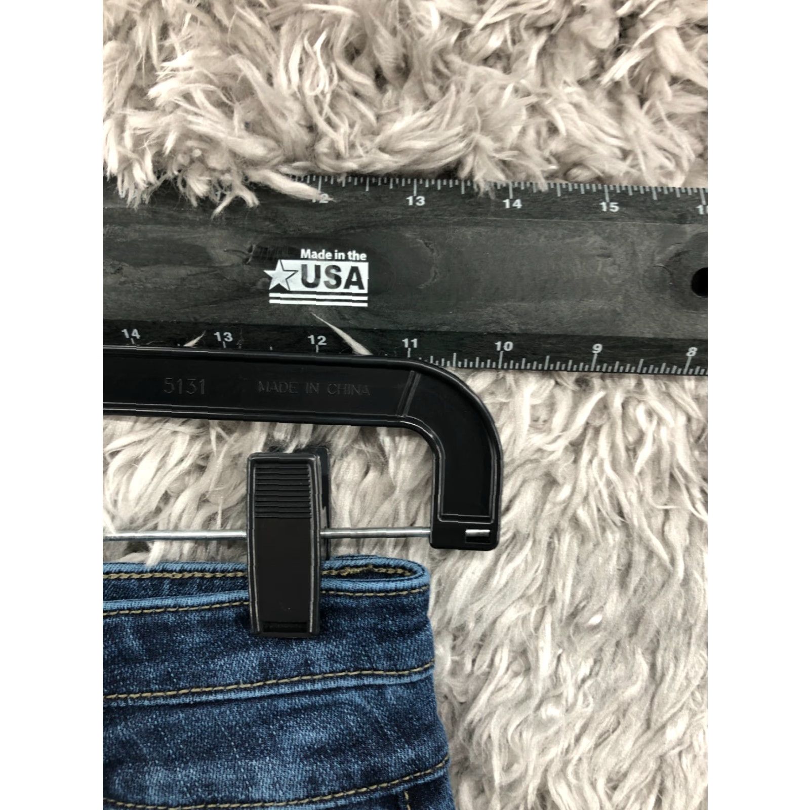 Vintage Maurices Jeans Skinny High Rise Regular XS Womens Dark Blue Denim 5-Pocket Logo Zipper Belt Loops Size 26" / US 2 / IT 38 - 2 Thumbnail