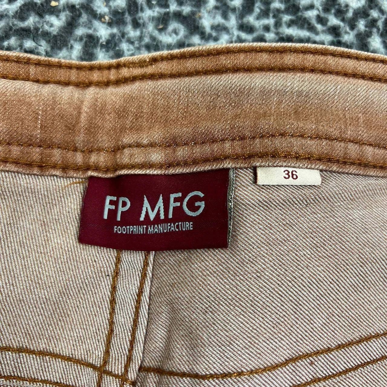 Other Footprint Manufacture Jeans Men 36x33 Straight Denim Pants Size US 36 / EU 52 - 3 Thumbnail