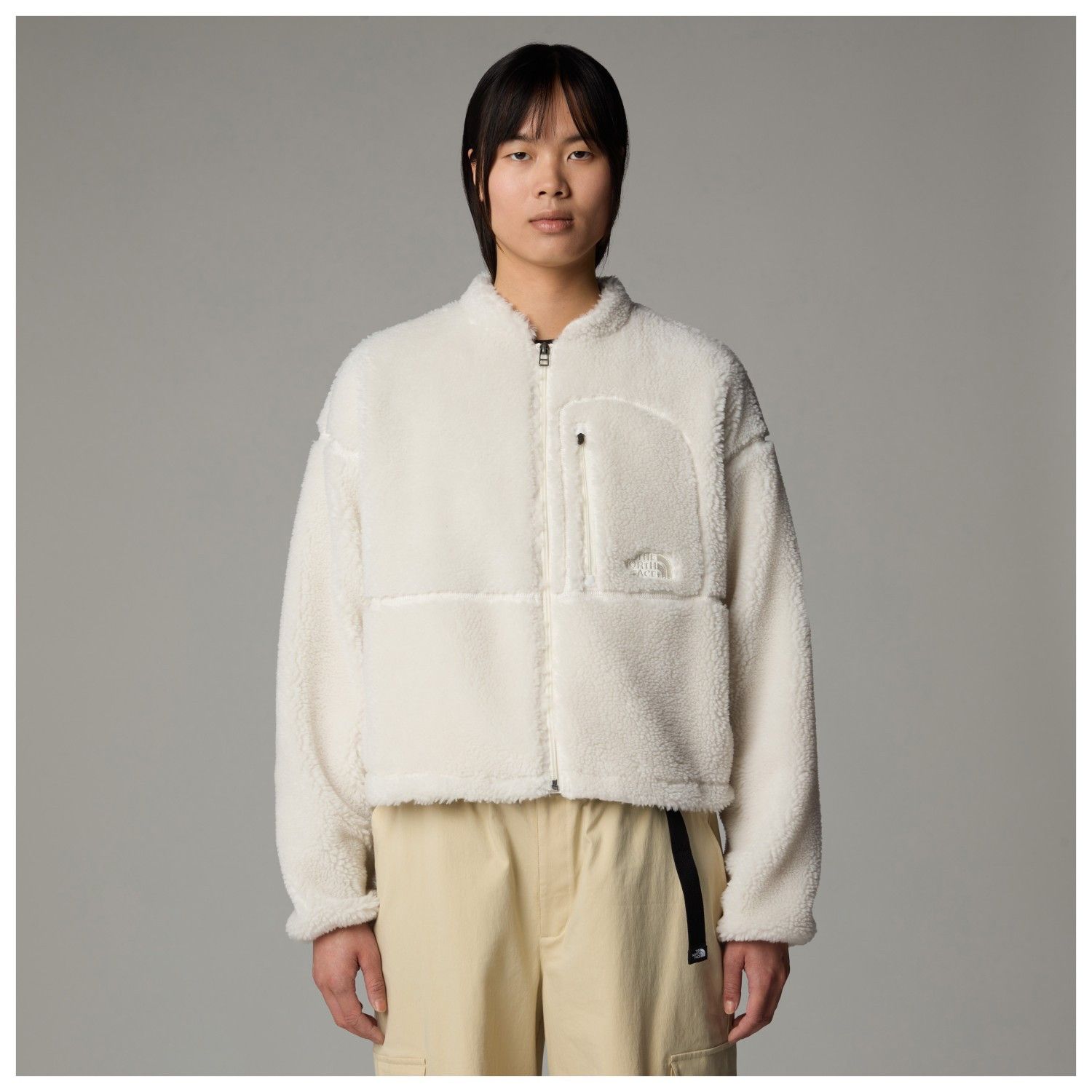 The North Face o1s22i1n1124 Hi-neck Sweatshirt in White Size L / US 10 / IT 46 - 5 Thumbnail