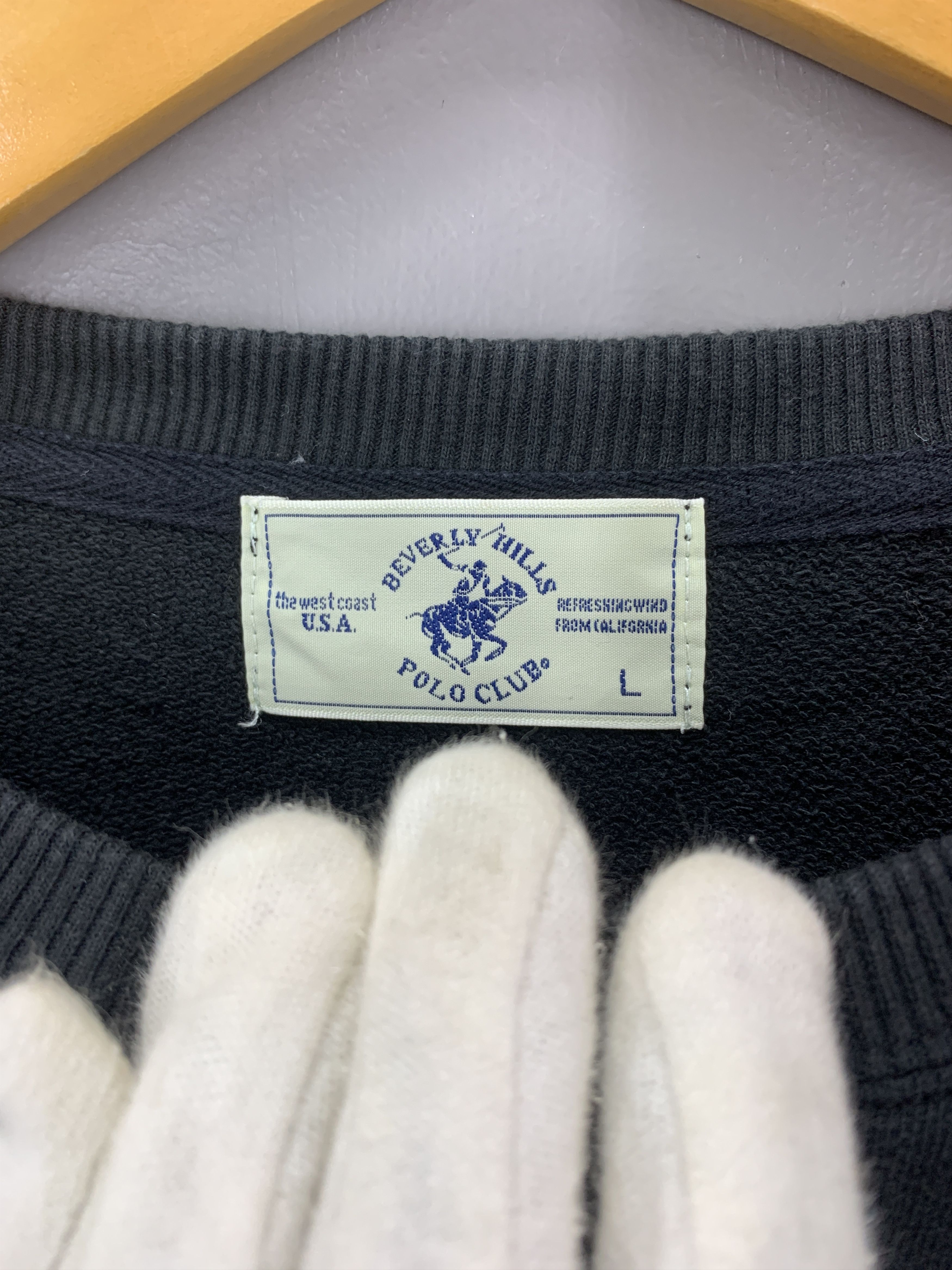 Beverly Hills Polo Club BHPC Crew Neck Sweatshirt #2074/16 Size US M / EU 48-50 / 2 - 4 Thumbnail