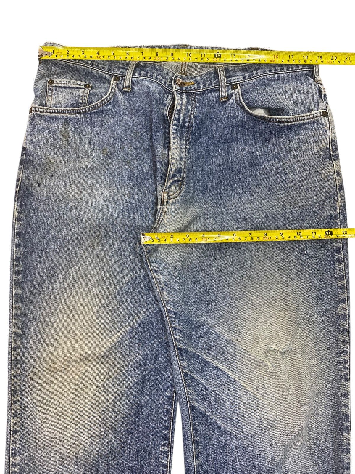 Edwin Edwin Whiskers Faded Wash Style Loose Jeans Size US 38 / EU 54 - 5 Thumbnail