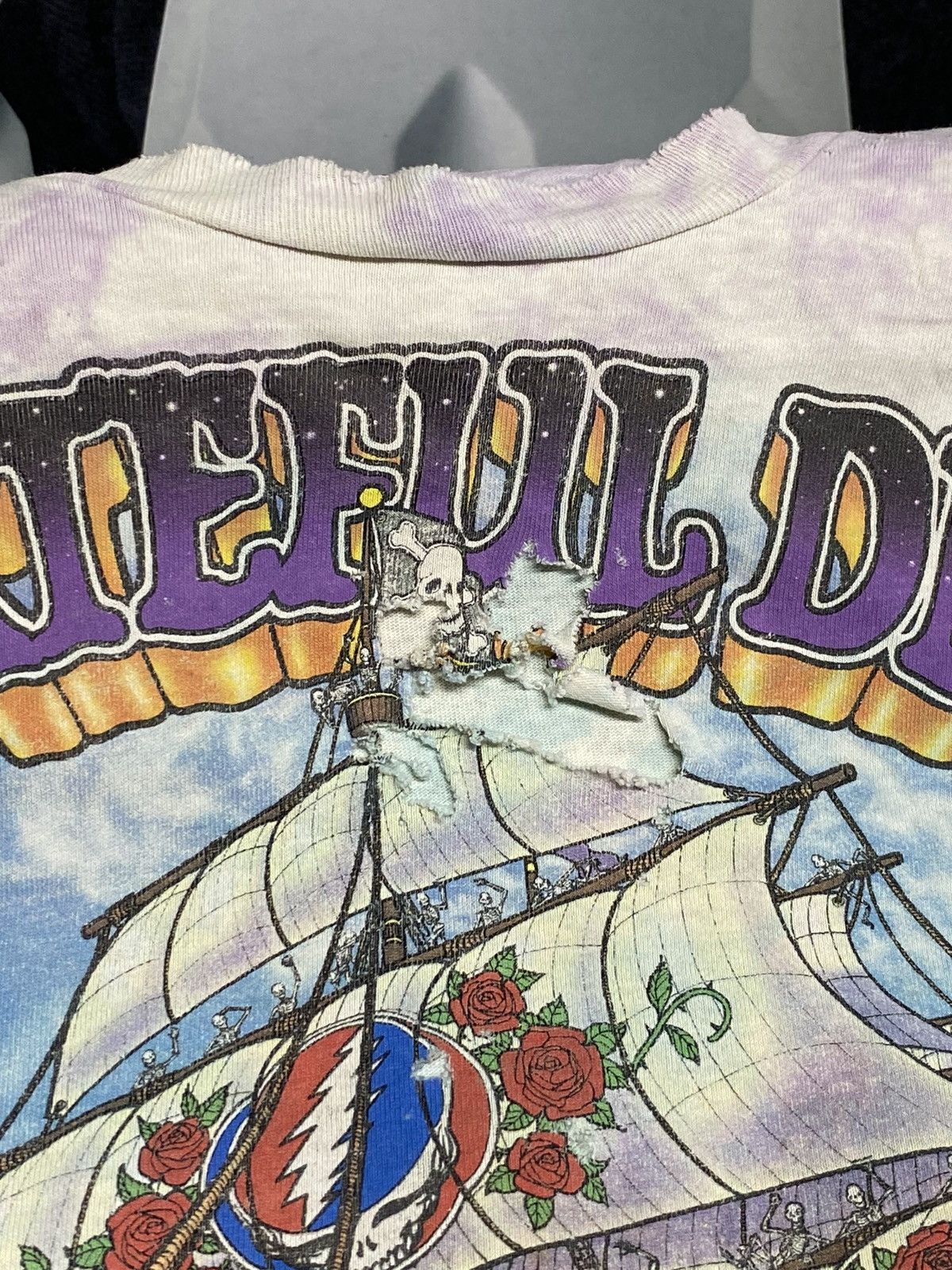 Band Tees 90’s Vintage Grateful Dead Liquid Blue Band Tee Shirt Large Size US L / EU 52-54 / 3 - 5 Thumbnail