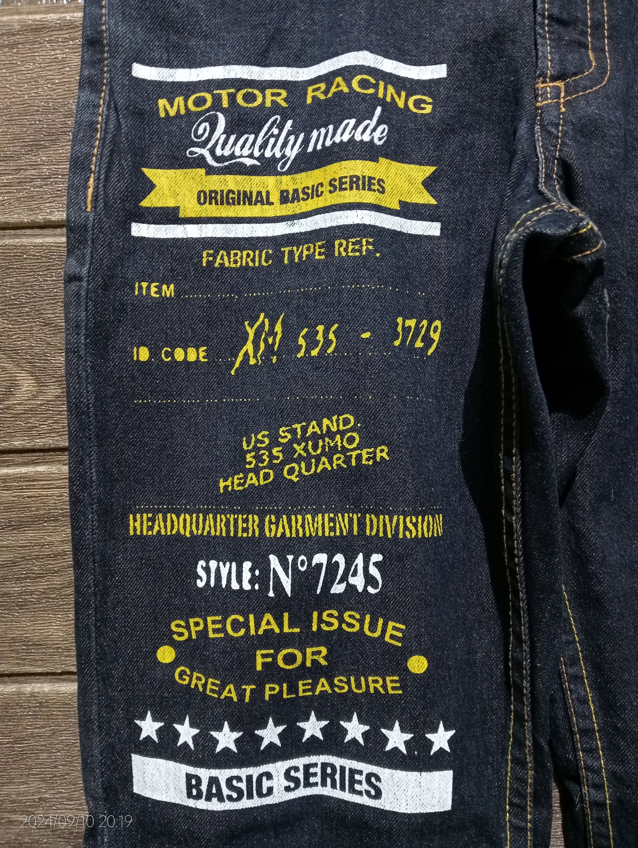 Japanese Brand Vintage Co&Lu Denim Selvedge Size US 32 / EU 48 - 7 Thumbnail