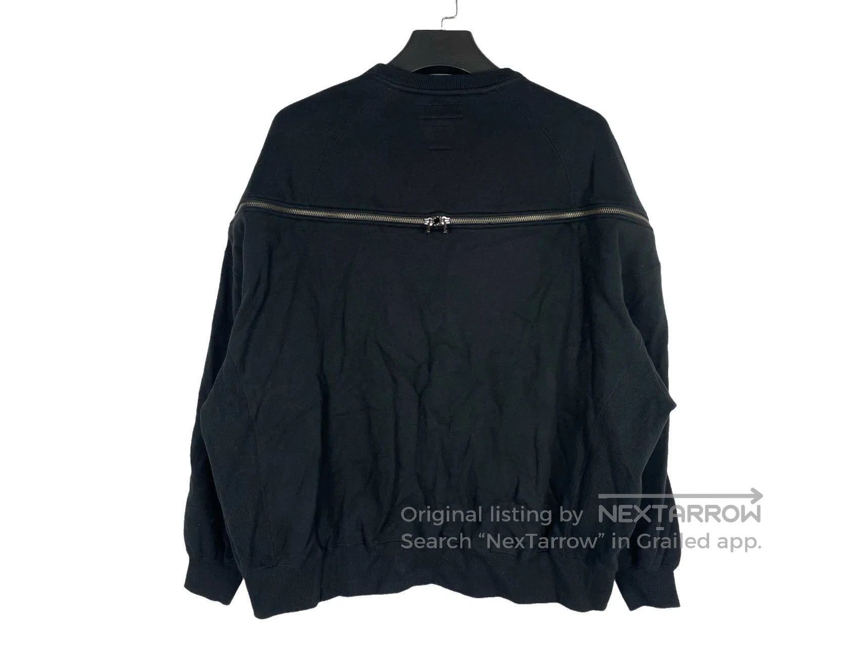 Facetasm Facetasm Zipper Deconstructed Crew Neck Sweatshirt Size US L / EU 52-54 / 3 - 2 Thumbnail