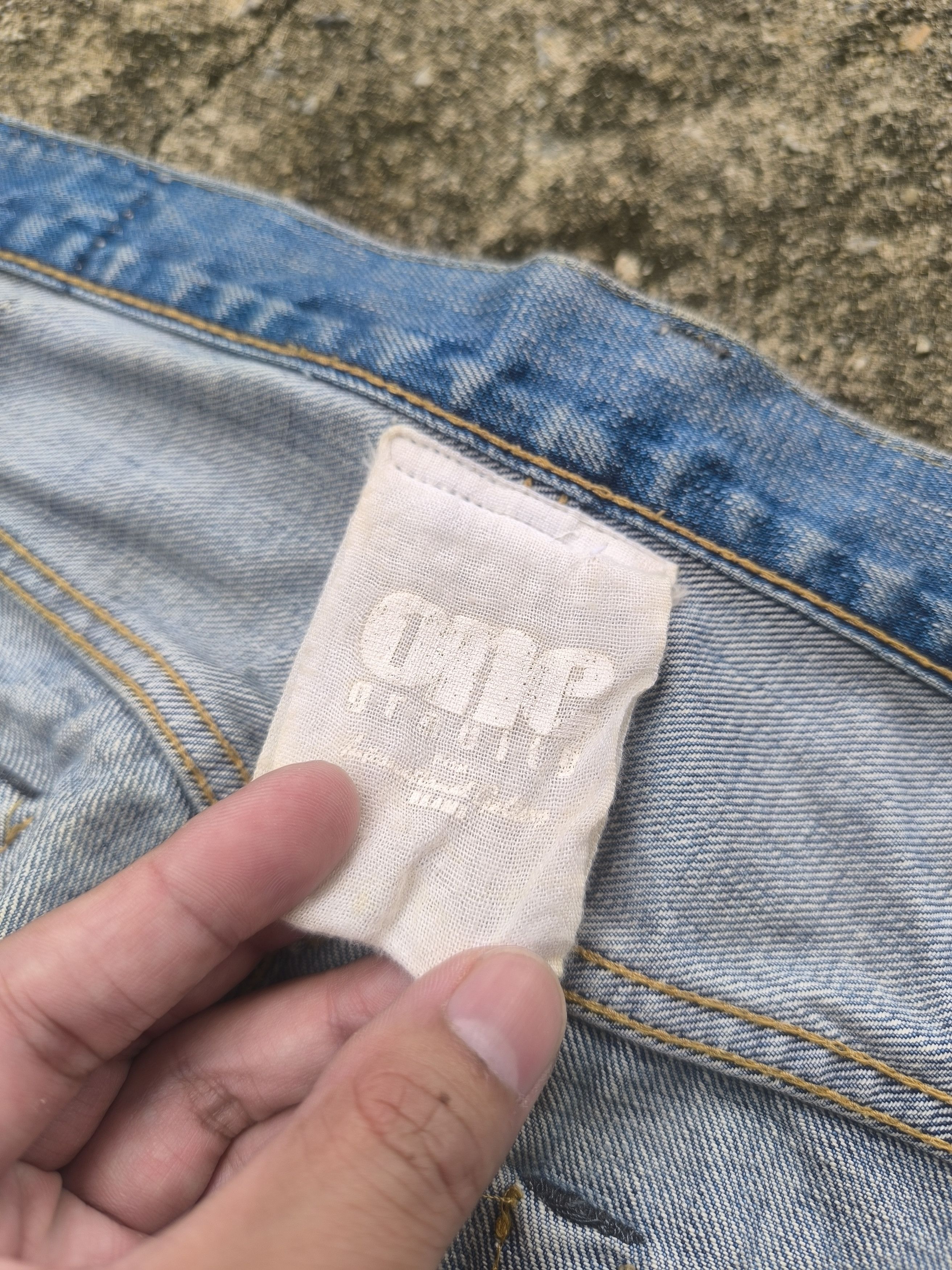 Beams Plus × Japanese Brand DISTRESSED SELVEDGE DENIM BEAMS Size US 34 / EU 50 - 7 Thumbnail