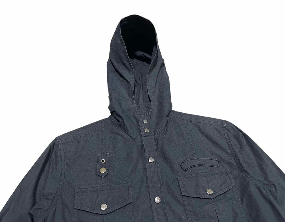Japanese Brand 🔥Sick Y2K Difference Rupert Shirt Long Sleeve Hooded Punk Size US M / EU 48-50 / 2 - 3 Thumbnail
