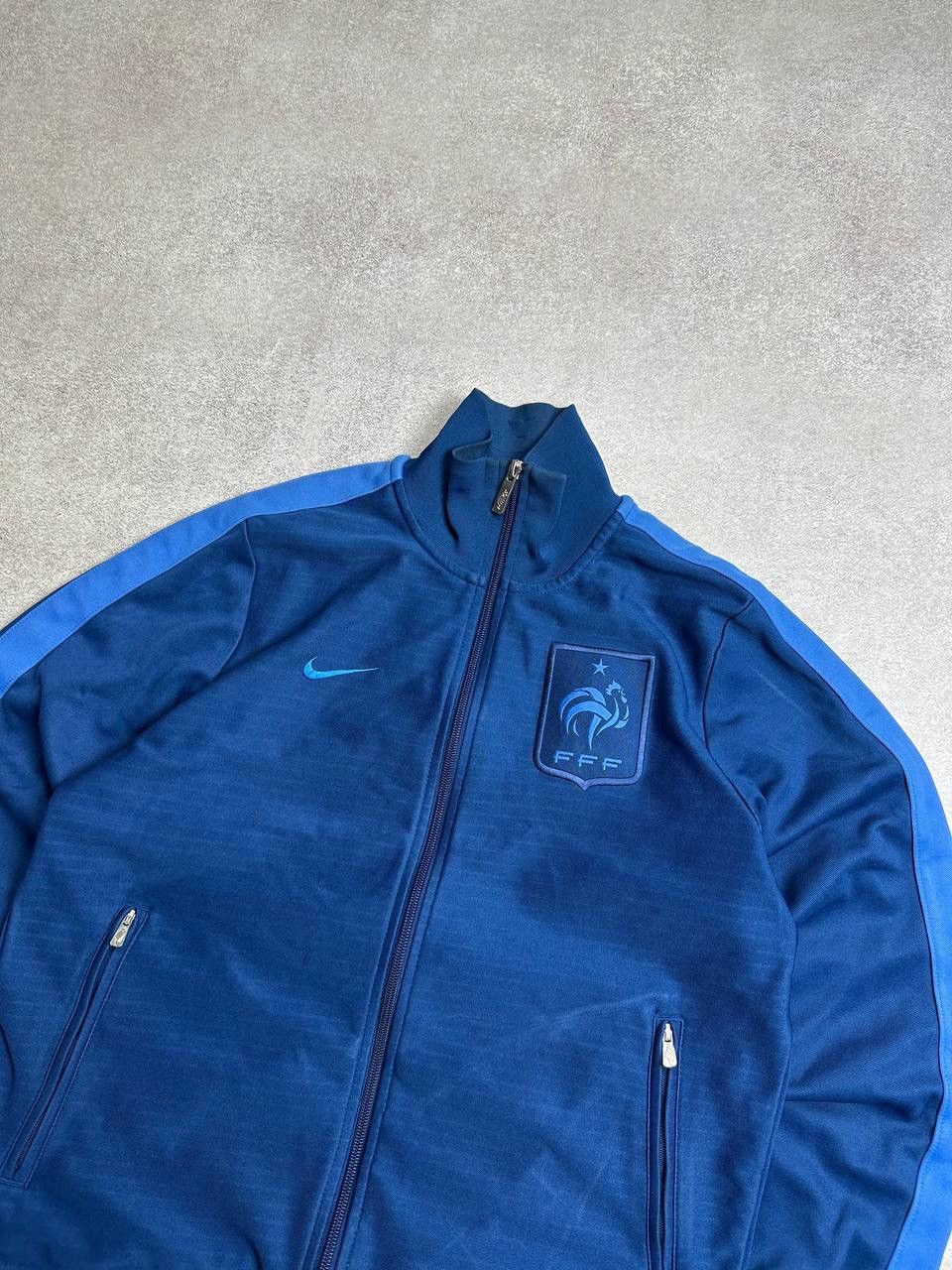 Nike Vintage Nike France Zip Olympic Jacket Rare M Size US M / EU 48-50 / 2 - 2 Thumbnail
