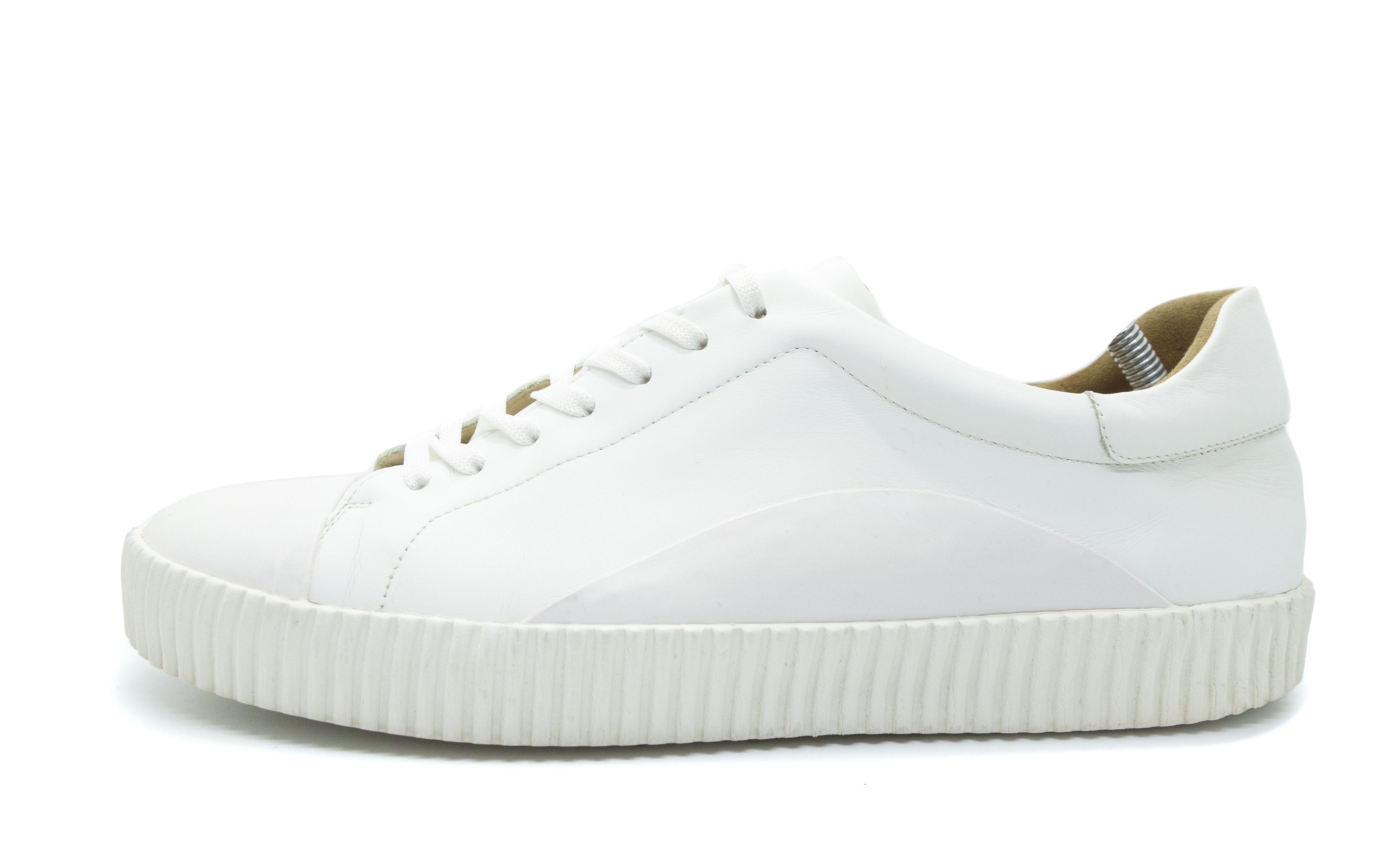 Jil Sander Rubber Leather Low Sneakers Size US 11 / EU 44 - 1 Thumbnail