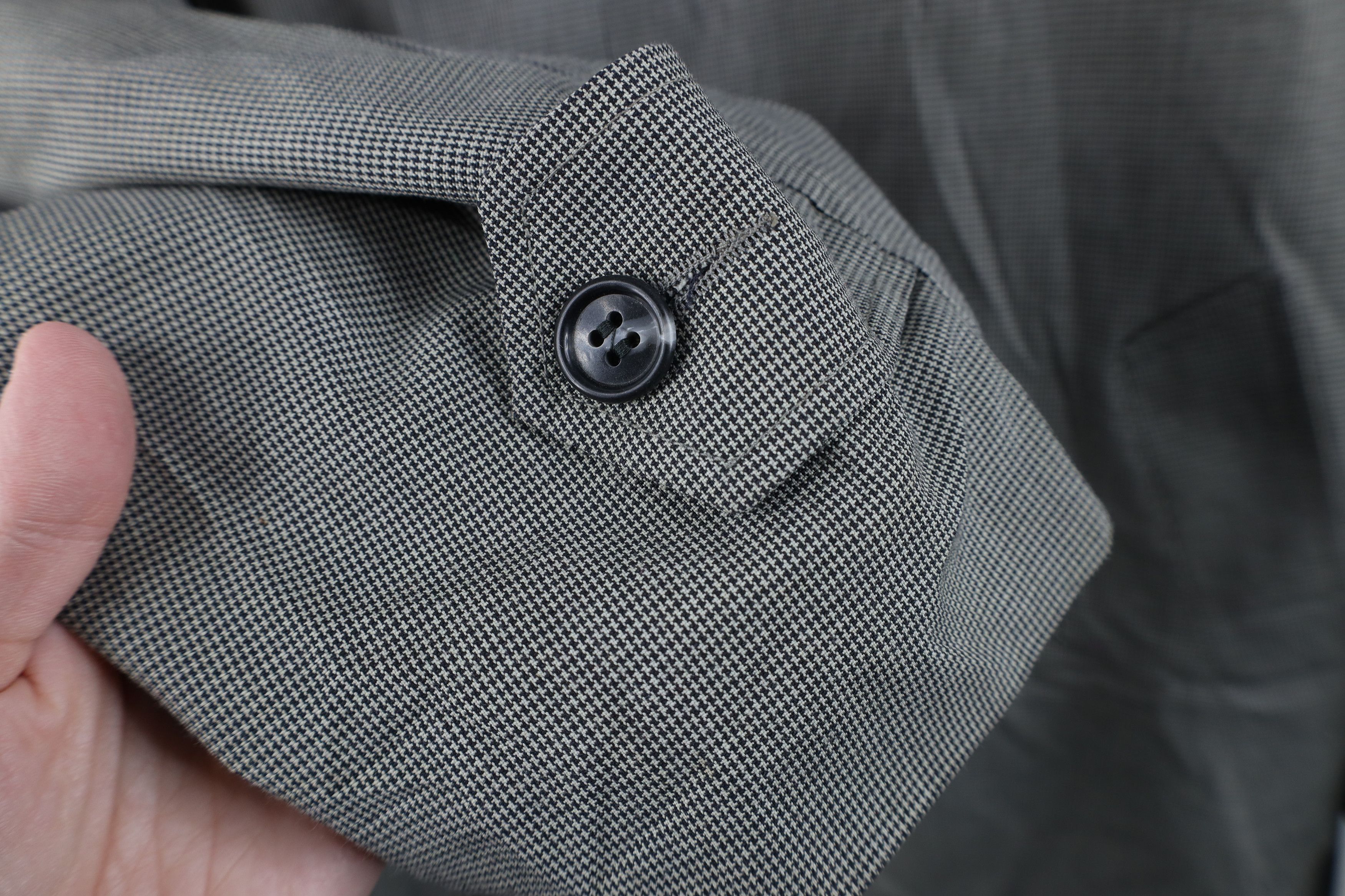 Vintage Vintage 60s Streetwear Houndstooth Rain Coat Jacket USA Size US XXL / EU 58 / 5 - 6 Thumbnail