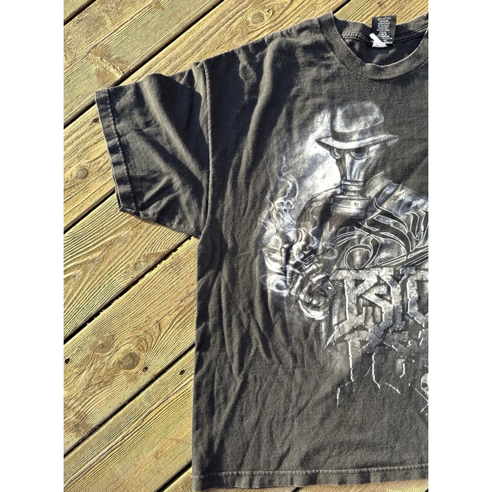 Doublet VINTAGE Psycho Realm T Shirt 1997 XXL Double Sided Rap Hip Hop Fade Black Mens Size US XXL / EU 58 / 5 - 2 Thumbnail