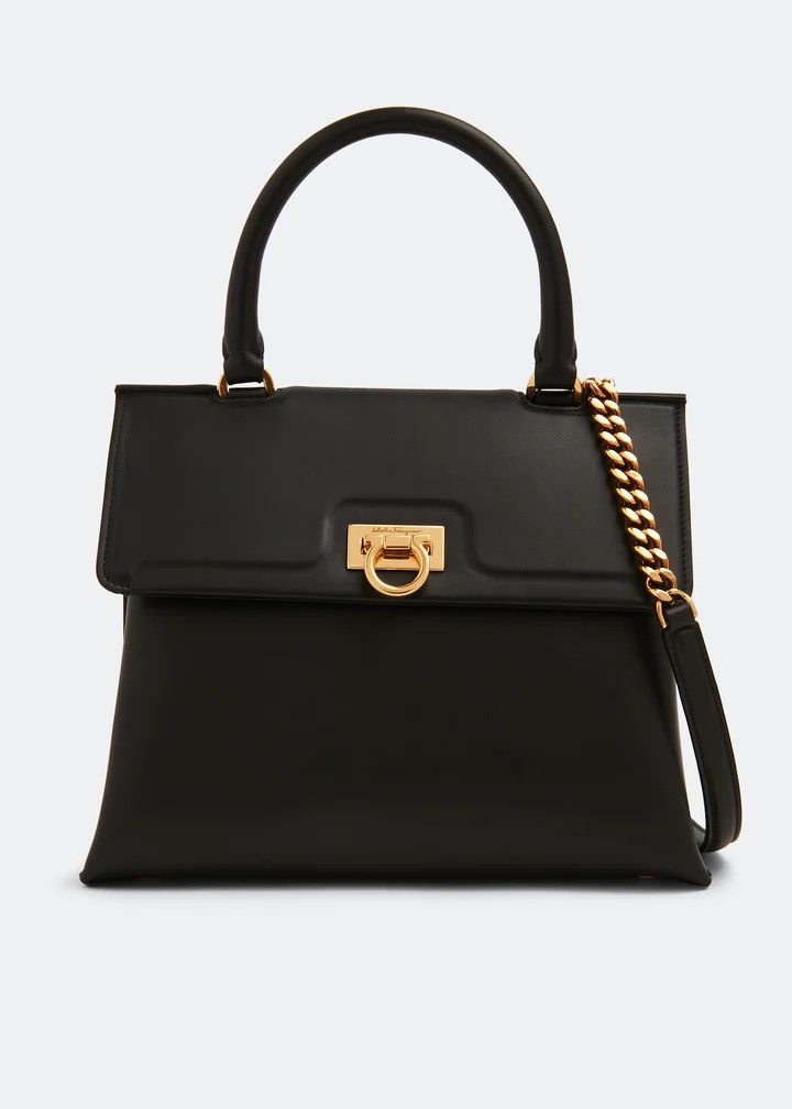 Salvatore Ferragamo o1s1rm0526 Size : OS / Shoulder Bag in Black Size ONE SIZE - 1 Thumbnail