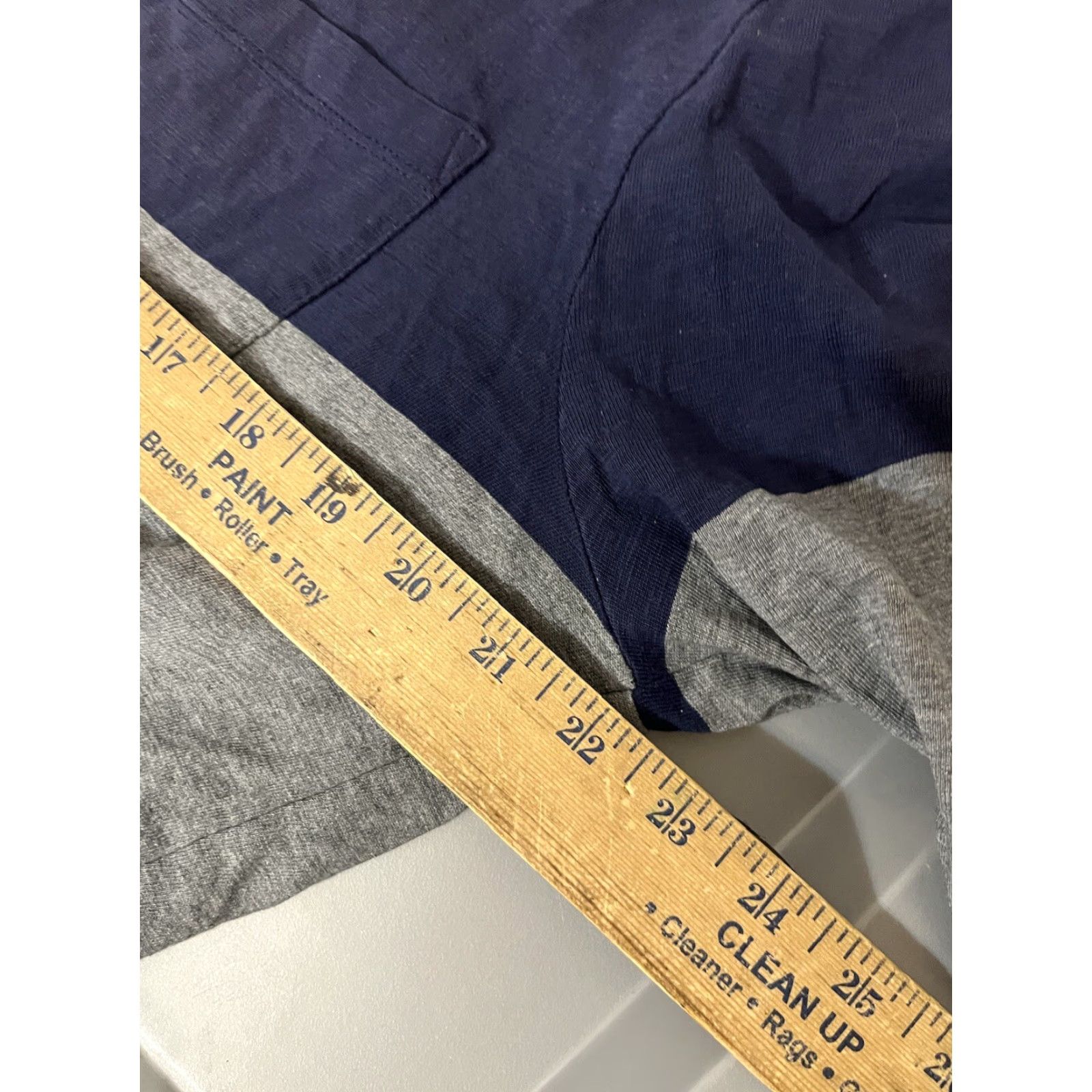 J.Crew J.CREW Slim Fit Long Sleeve Knit Shirt Men L Blue Gray Striped Pocket Casual Outdoorsman Size US L / EU 52-54 / 3 - 5 Thumbnail