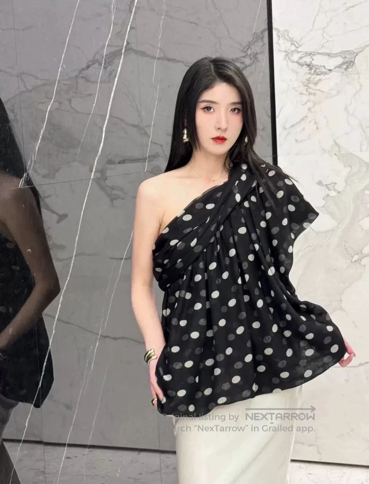 Saint Laurent Paris Saint Laurent Polka Dot Off. Size M / US 6-8 / IT 42-44 - 1 Thumbnail