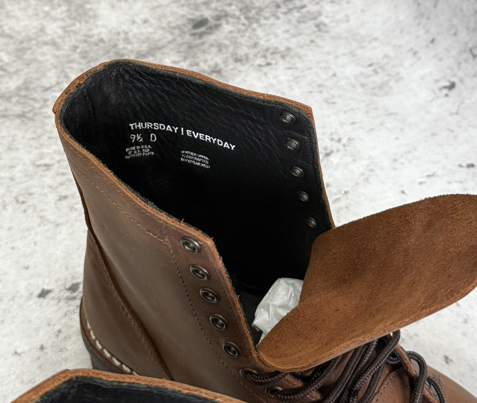 Thursday Boot Company Thursday Boot Company Logger Leather Boots Men’s US 9.5 D Size US 9.5 / EU 42-43 - 3 Thumbnail
