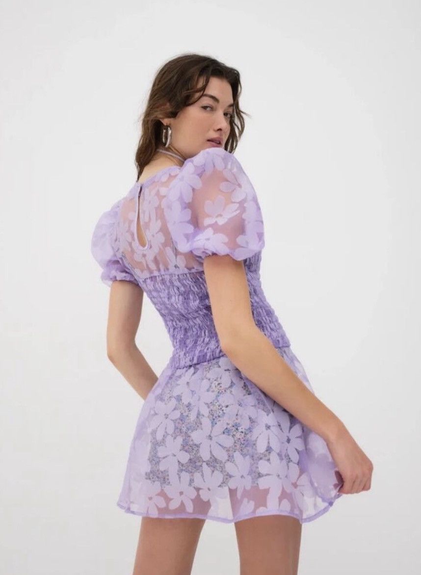 For Love & Lemons NWT Ariandre Mini Dress Size M / US 6-8 / IT 42-44 - 2 Thumbnail