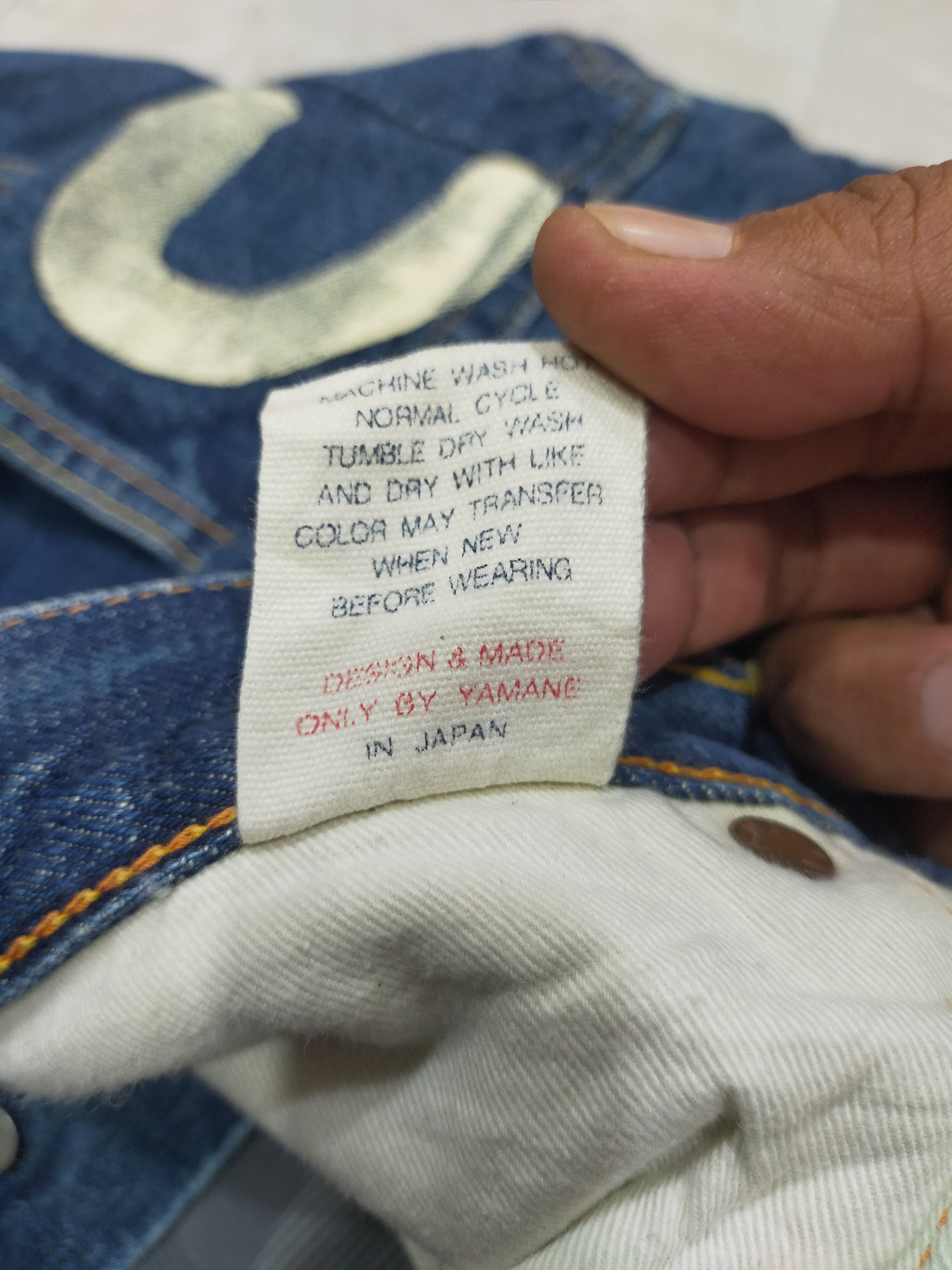 Evisu × Japanese Brand × Orslow Vintage Evisu Japan Selvedge Denim Size US 34 / EU 50 - 10 Thumbnail
